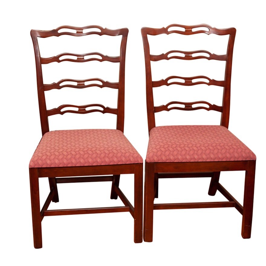 Chippendale Style Mahogany Side Chairs