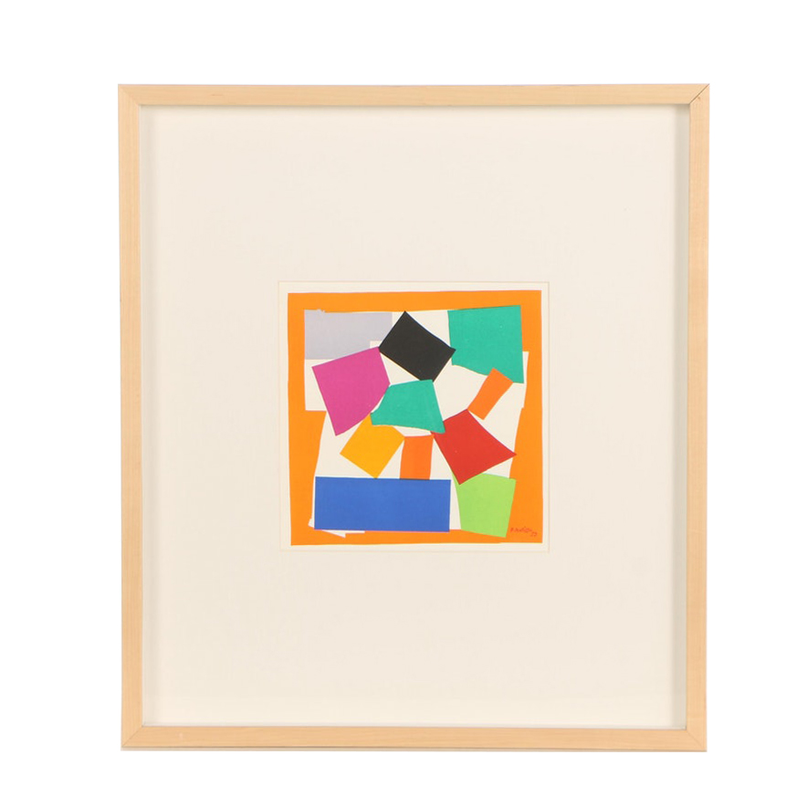 Henri Matisse Lithograph "L'Escargot" from "Verve"