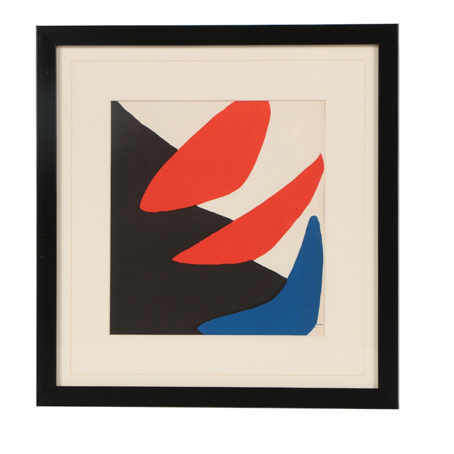 Alexander Calder Lithograph Cover for "Derrière le Miroir"