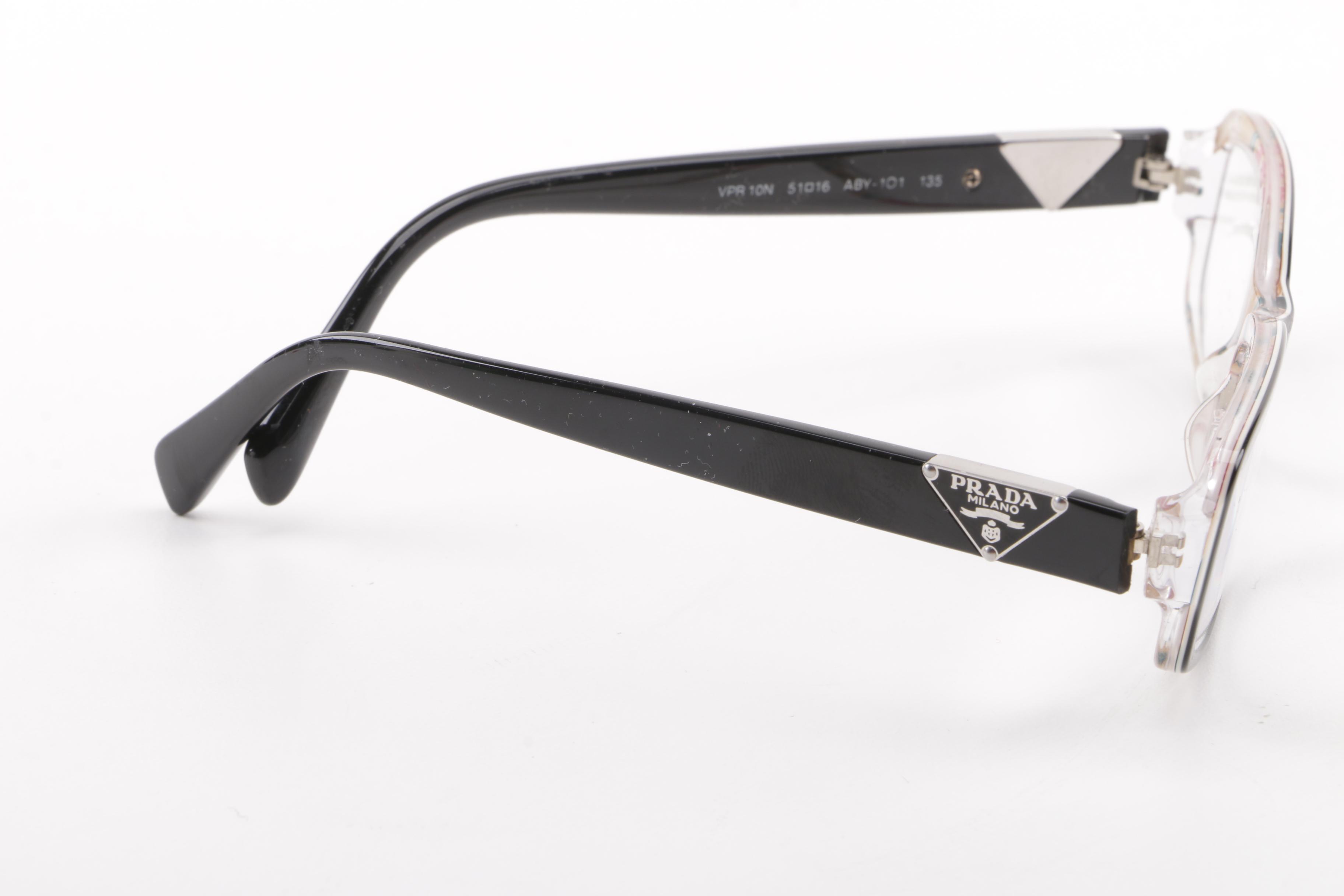 Prada VPR 10N Prescription Eyeglasses with Case