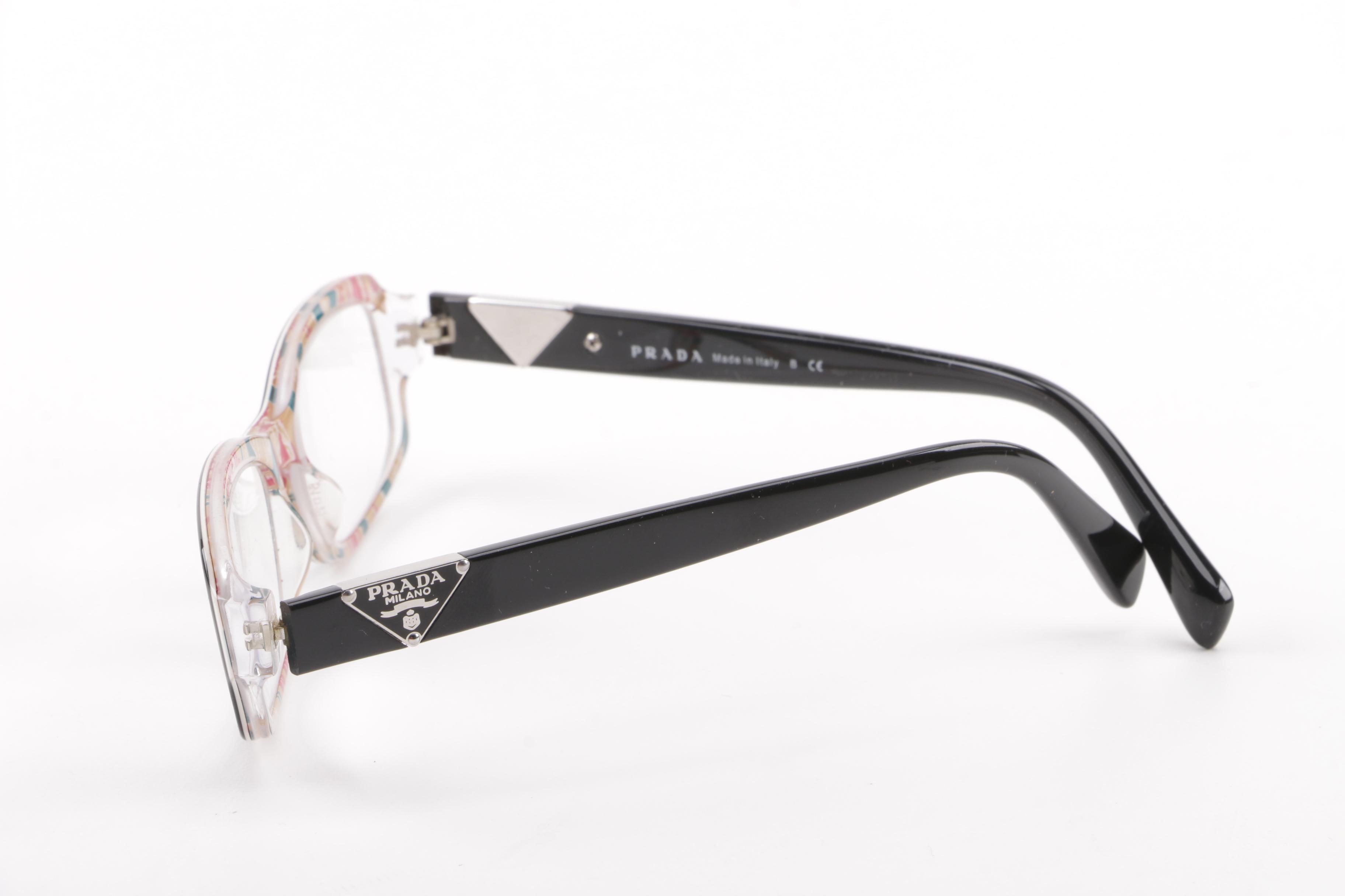 Prada VPR 10N Prescription Eyeglasses with Case