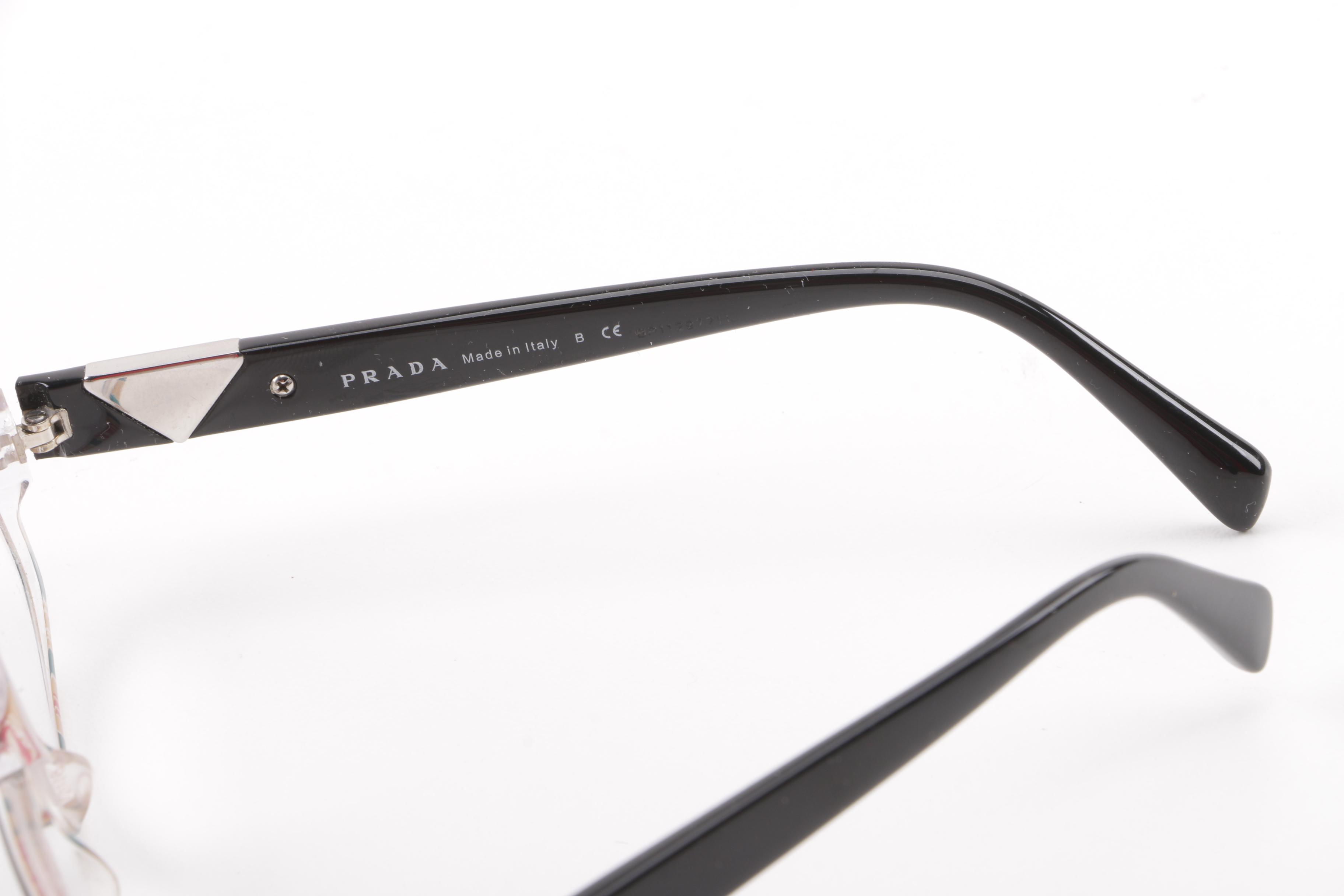 Prada VPR 10N Prescription Eyeglasses with Case