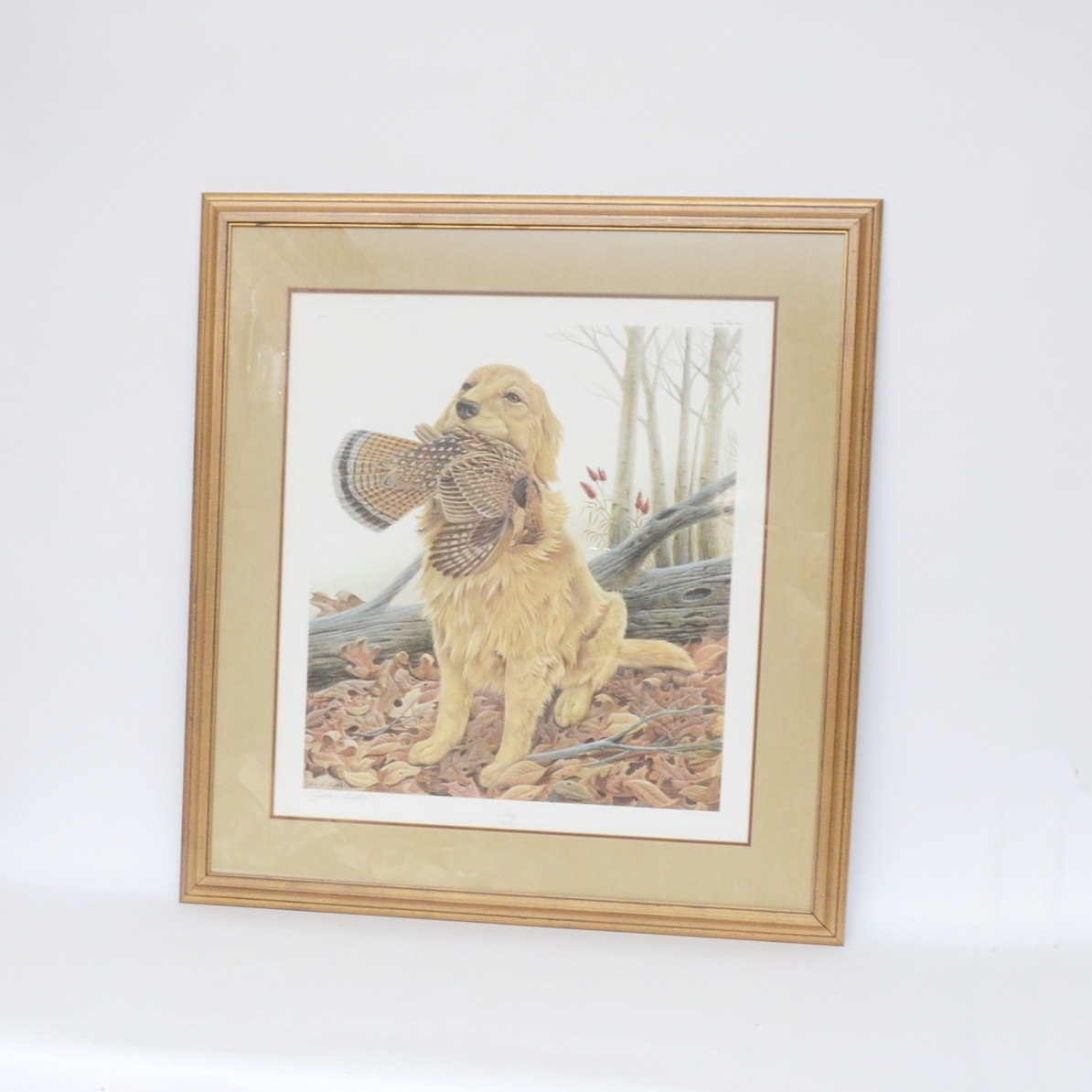 John Ruthven Limited Edition Offset Lithograph "Dusty"