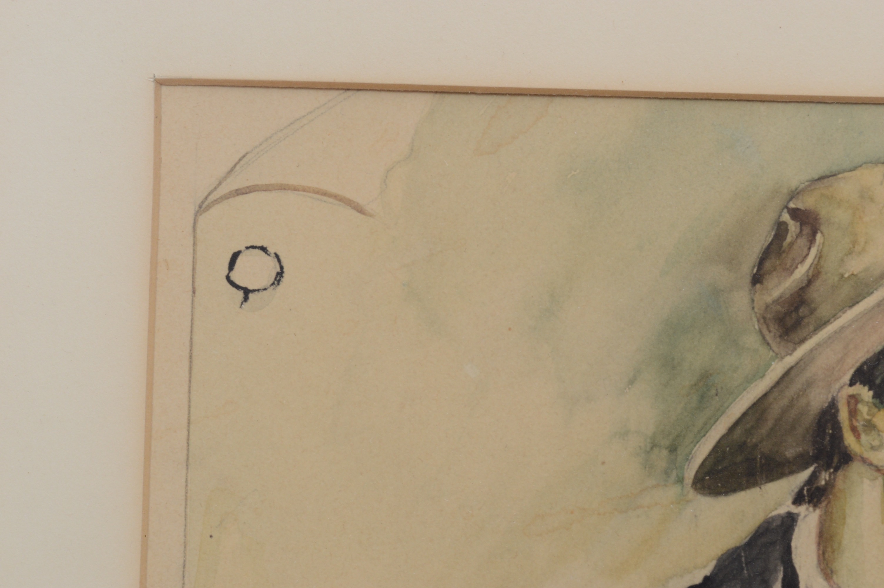 Vern Parker Watercolor Painting of Charles Russell