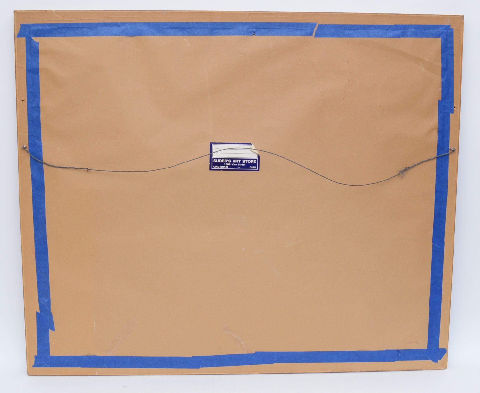 Vern Parker Watercolor Painting of Charles Russell