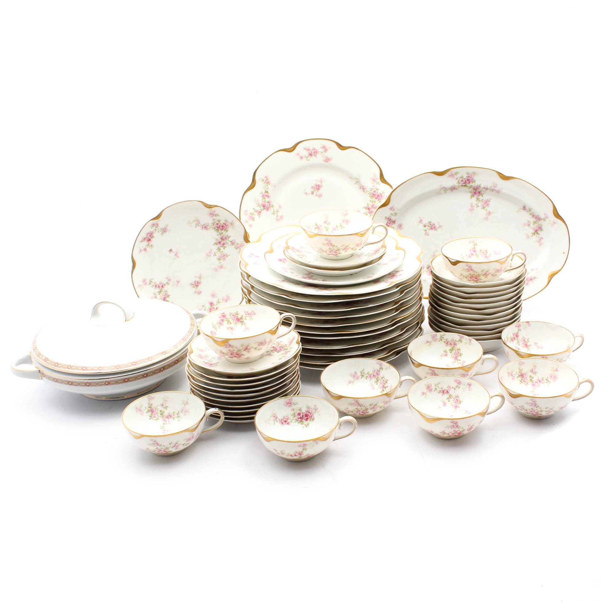 Haviland Limoges Porcelain Tableware and Assorted Serveware