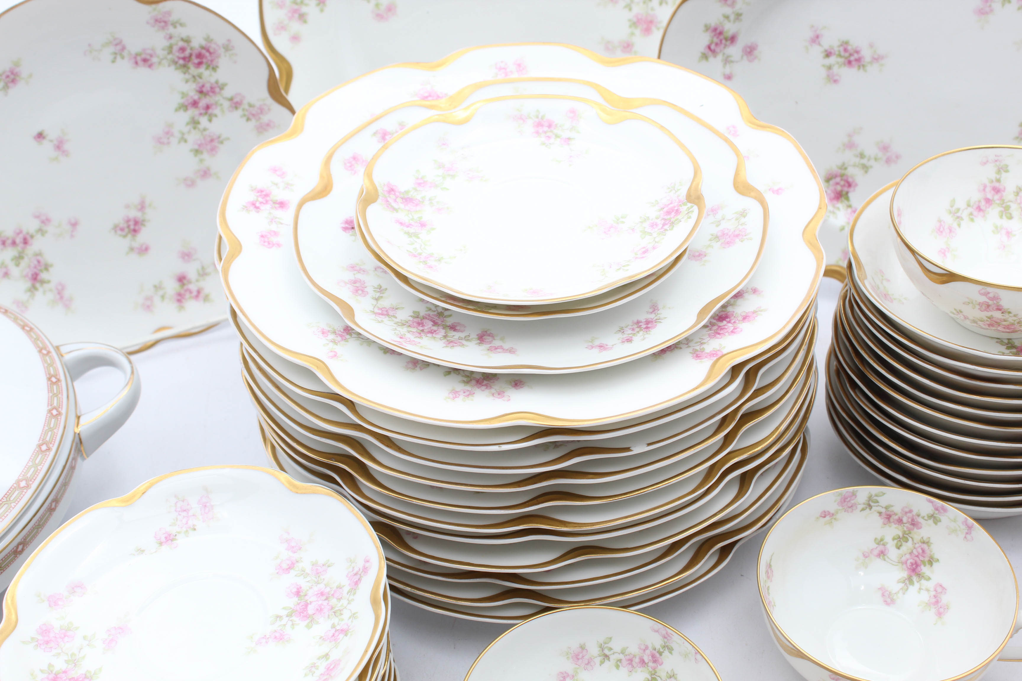 Haviland Limoges Porcelain Tableware and Assorted Serveware