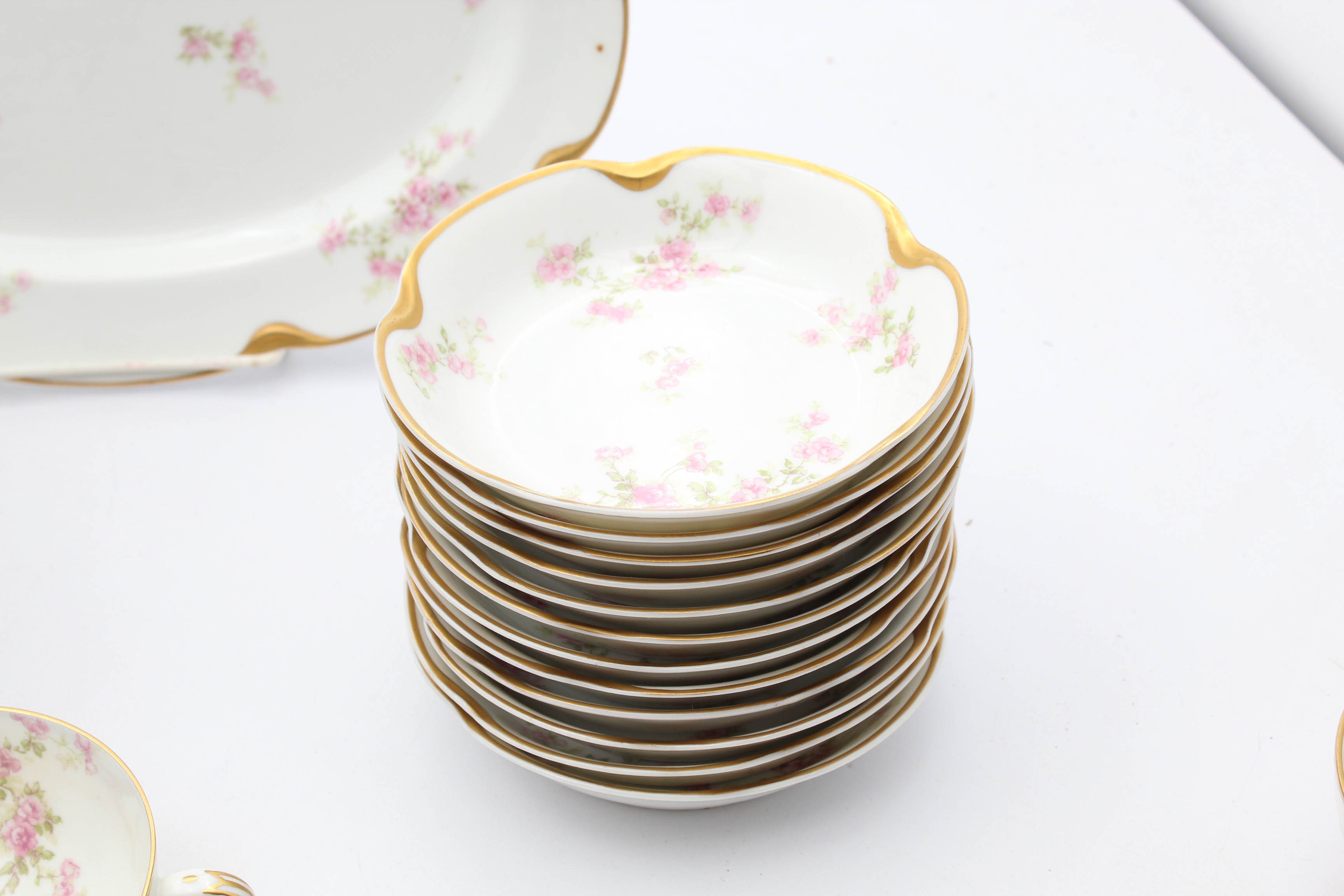 Haviland Limoges Porcelain Tableware and Assorted Serveware