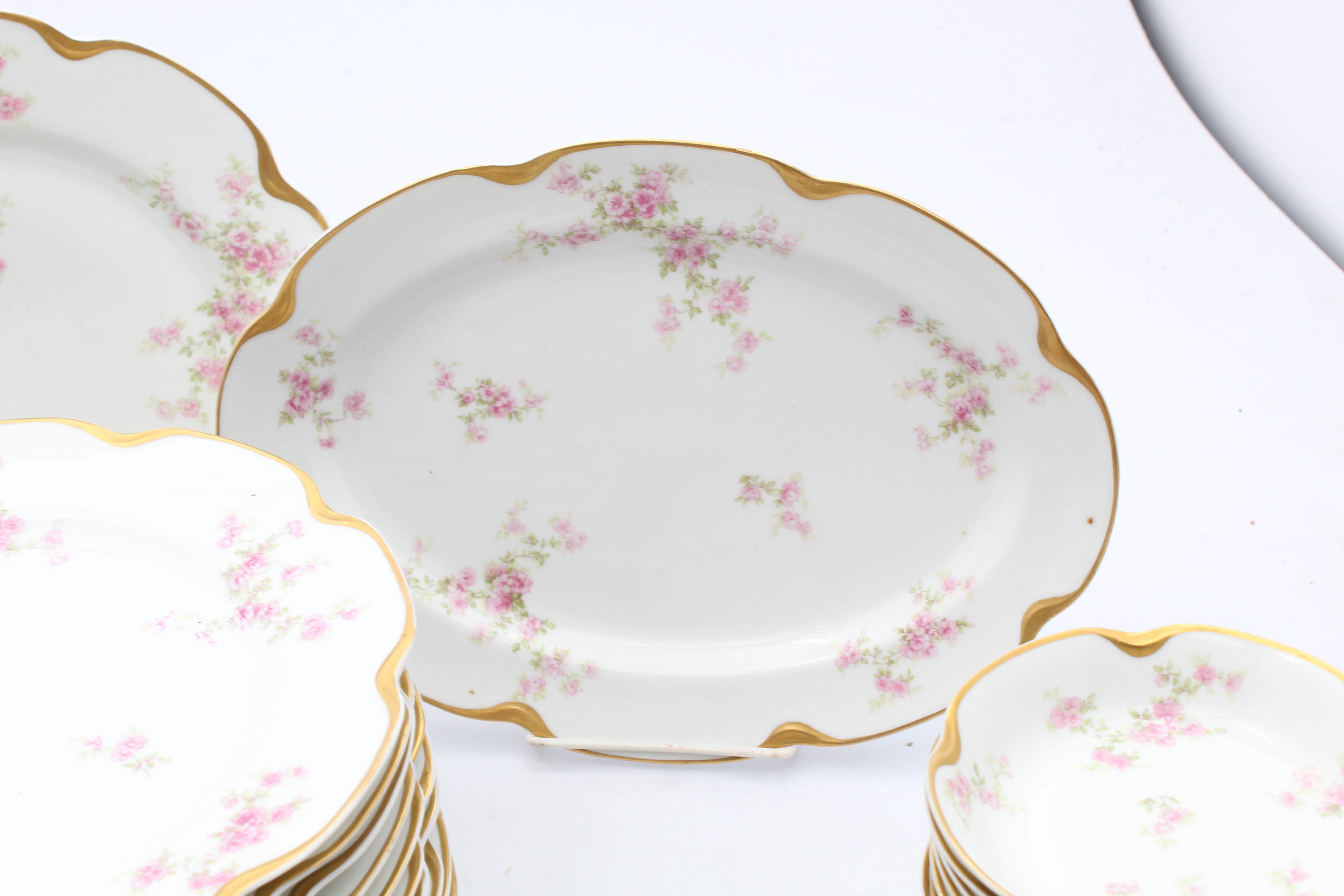 Haviland Limoges Porcelain Tableware and Assorted Serveware