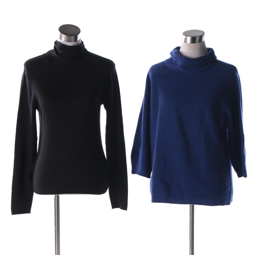 Max Mara Silk Blend with Wool and Cashmere Blend Sweaters