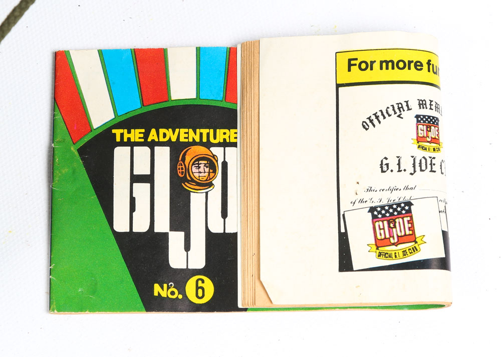 Vintage G.I. Joe Action Figure with Jeep and Accessories