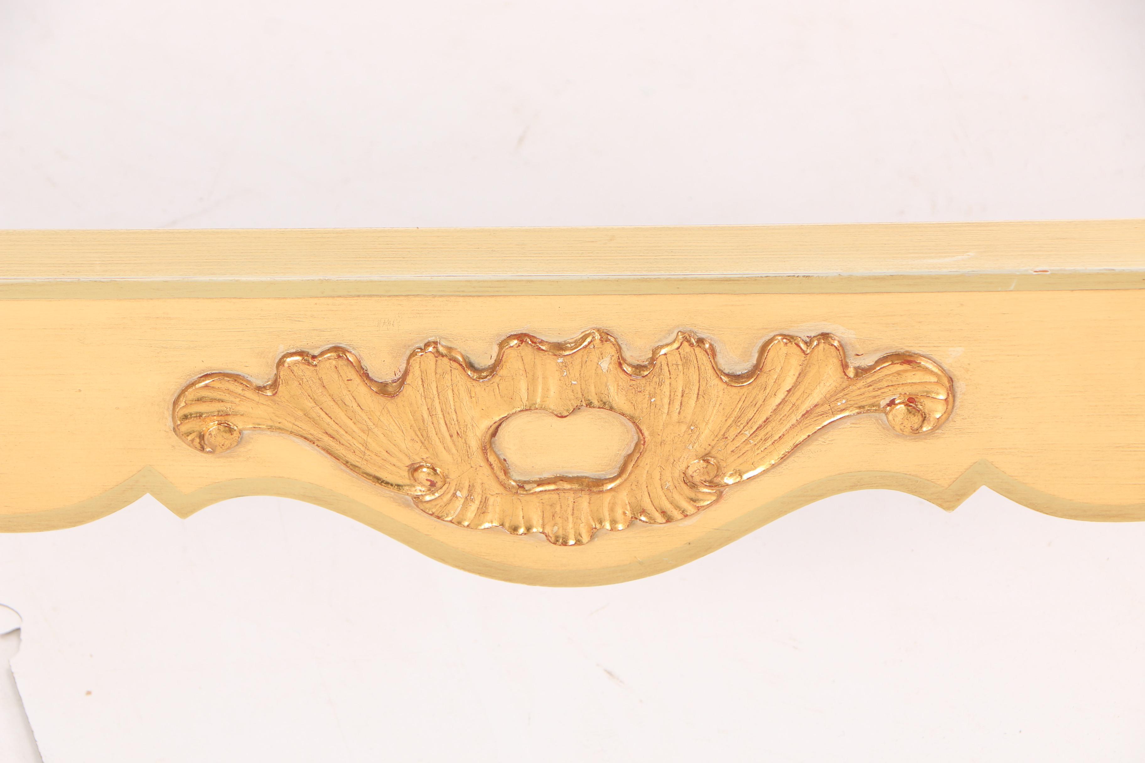 French Provincial Style Full Size Bed Frame by John Widdicomb, Mid-20th Century