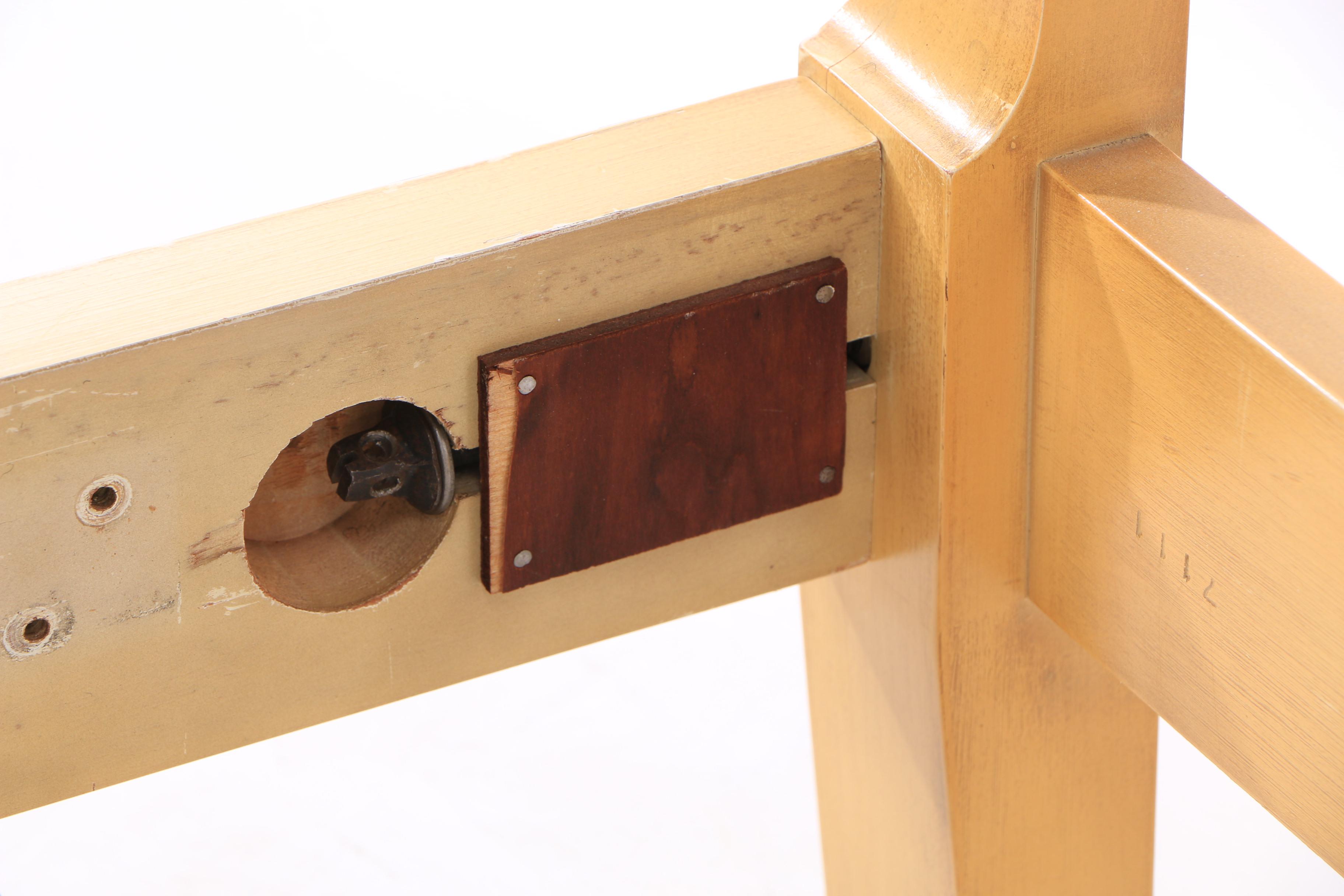 French Provincial Style Full Size Bed Frame by John Widdicomb, Mid-20th Century