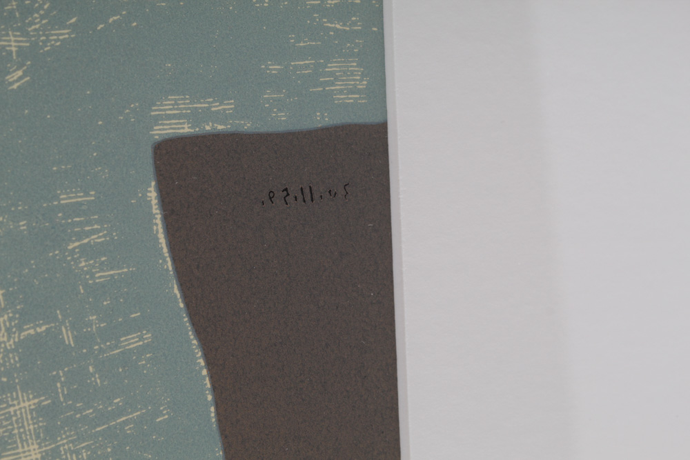 Pablo Picasso 1962 Color Linoleum Cut "Bacchanal with Bull"