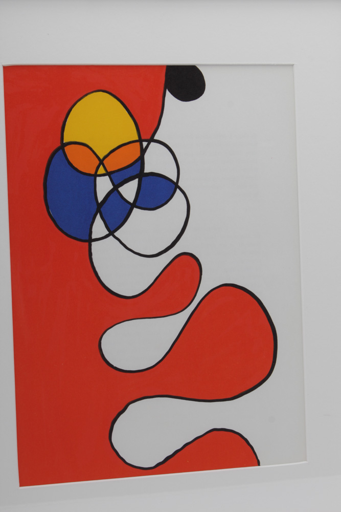 Alexander Calder 1968 Color Lithograph from "Derrière Le Miroir"