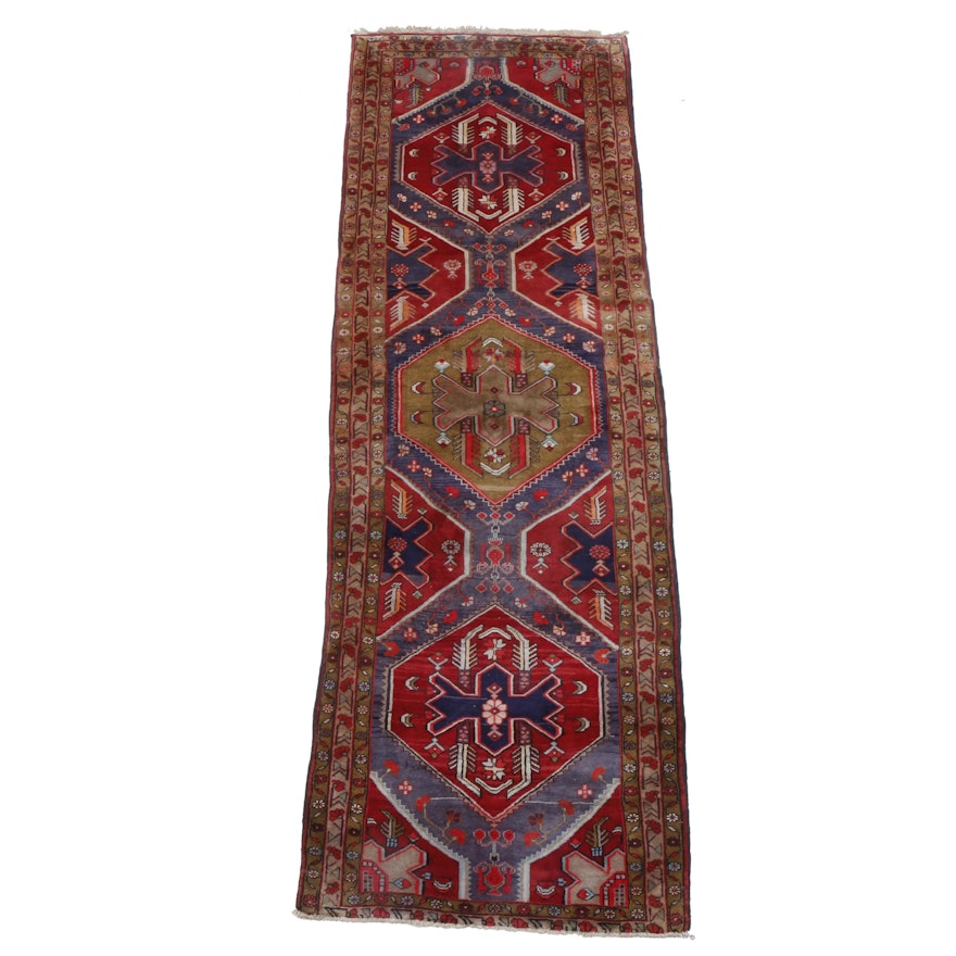 Hand-Knotted Persian Ardebil Long Rug