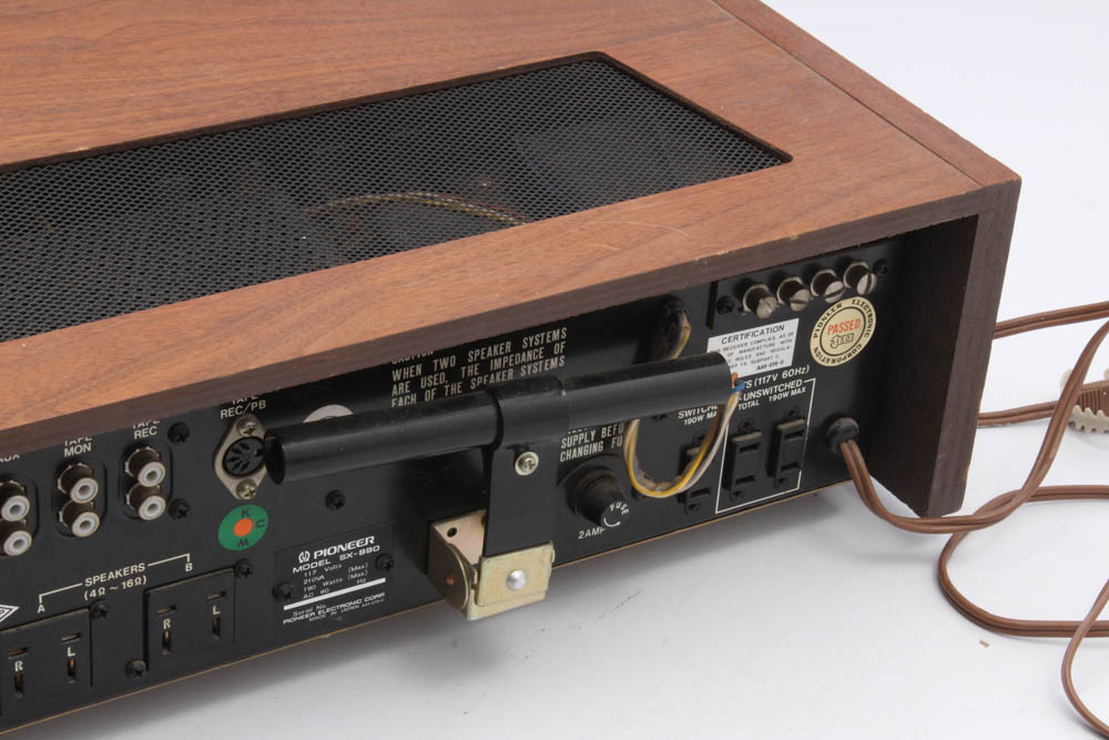 Vintage Pioneer Stereo Receiver