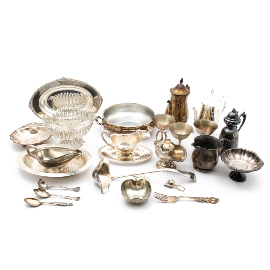 Silver Plate Serveware Featuring Reed & Barton