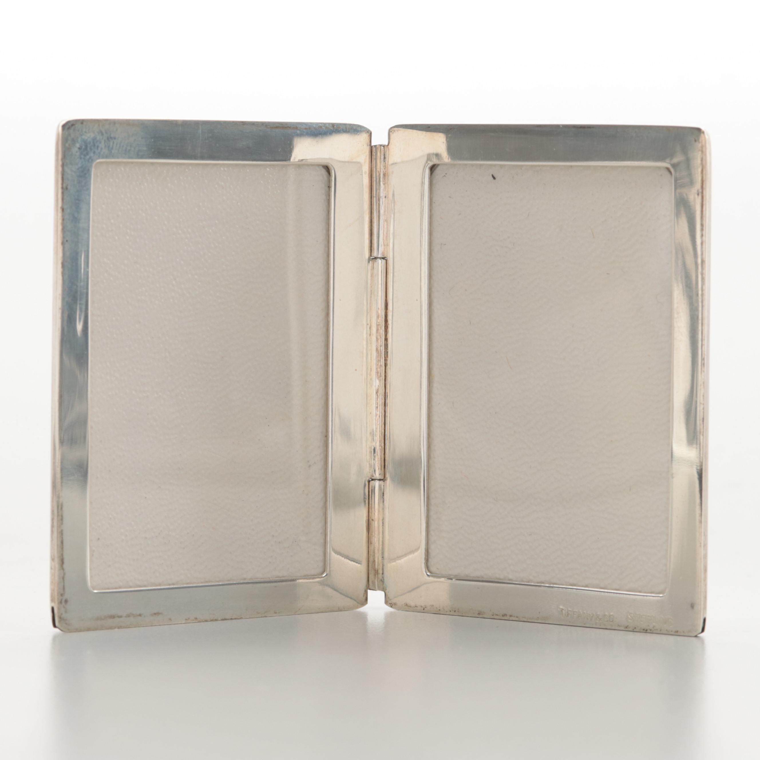 Tiffany & Co. Sterling Silver Double Folding Picture Frame