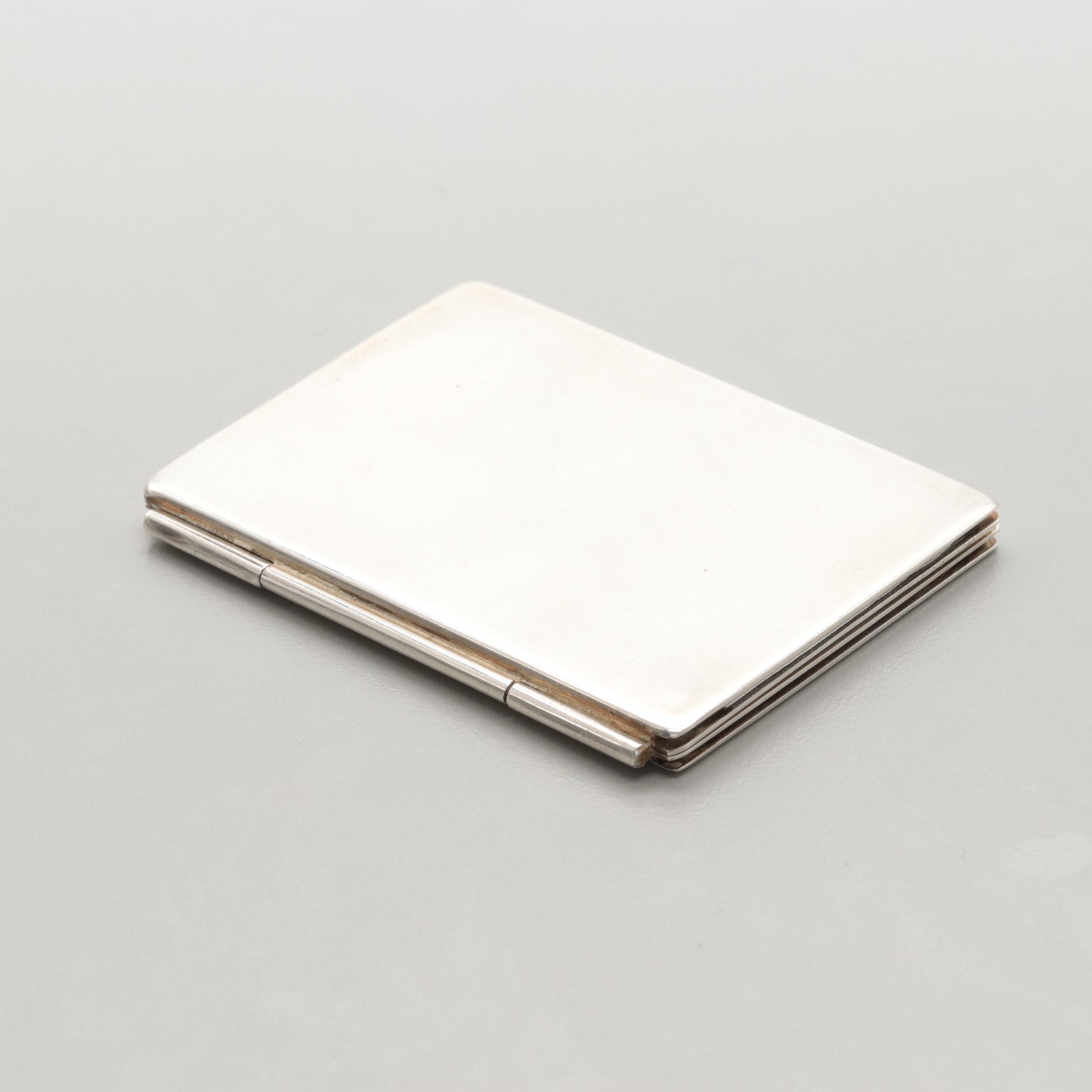 Tiffany & Co. Sterling Silver Double Folding Picture Frame