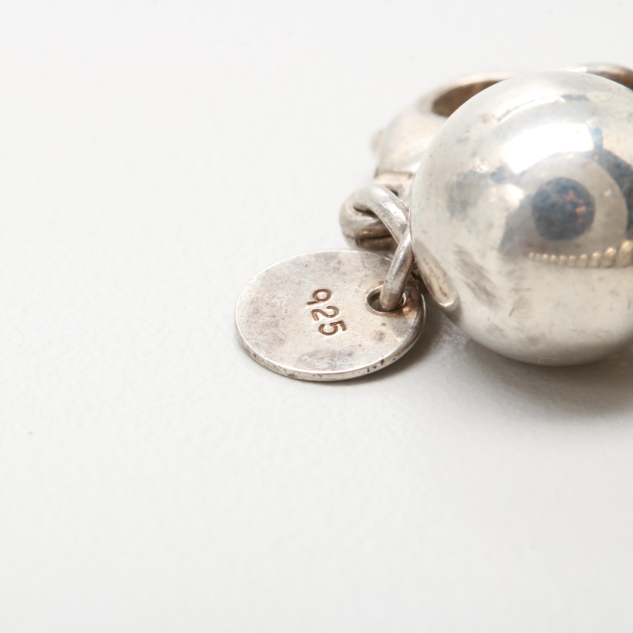 Tiffany & Co. Sterling Silver Bead Necklace