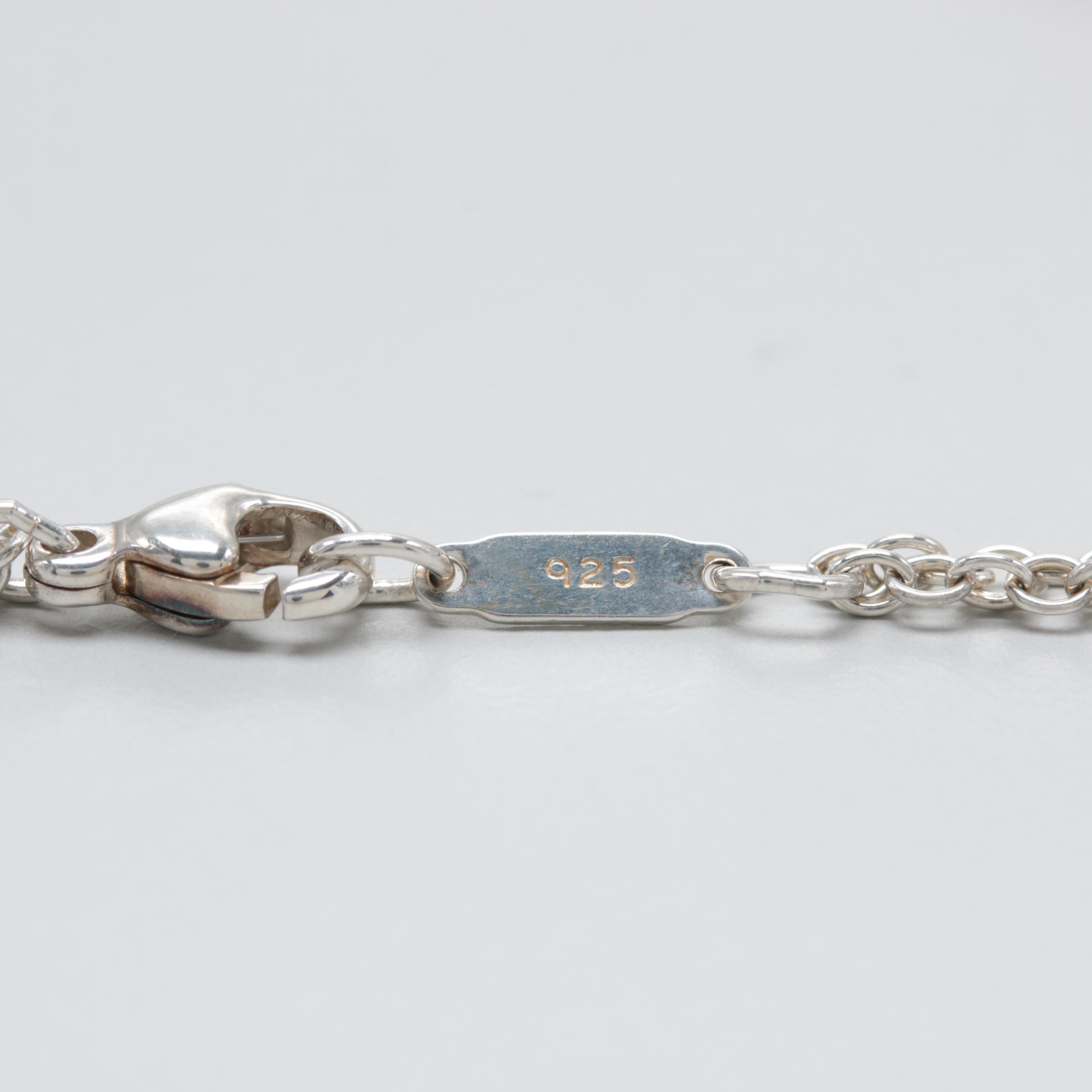 Tiffany & Co. Sterling Silver "Man in the Moon" Necklace