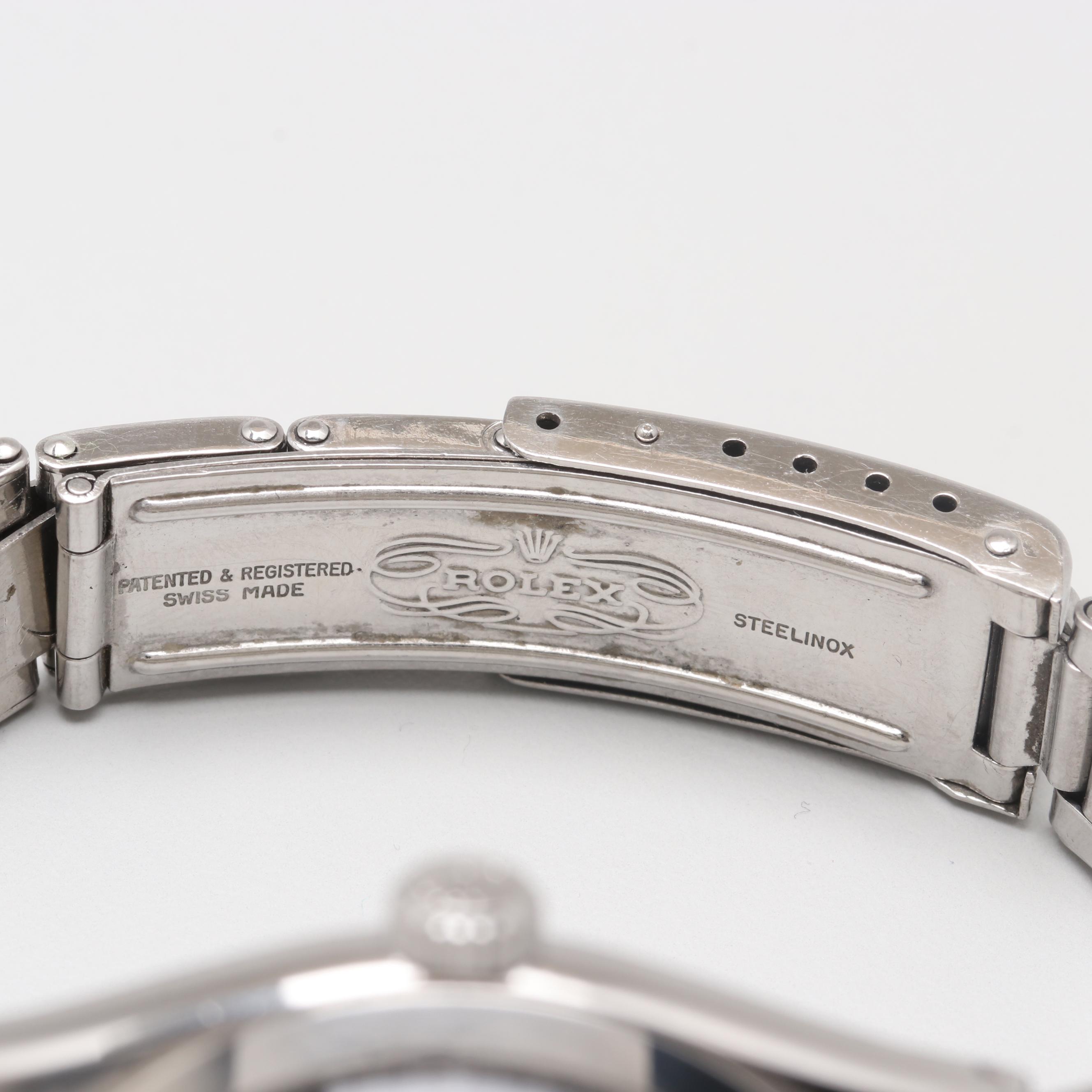 Rolex Air King 5500 with Explorer Dial Watch 1960