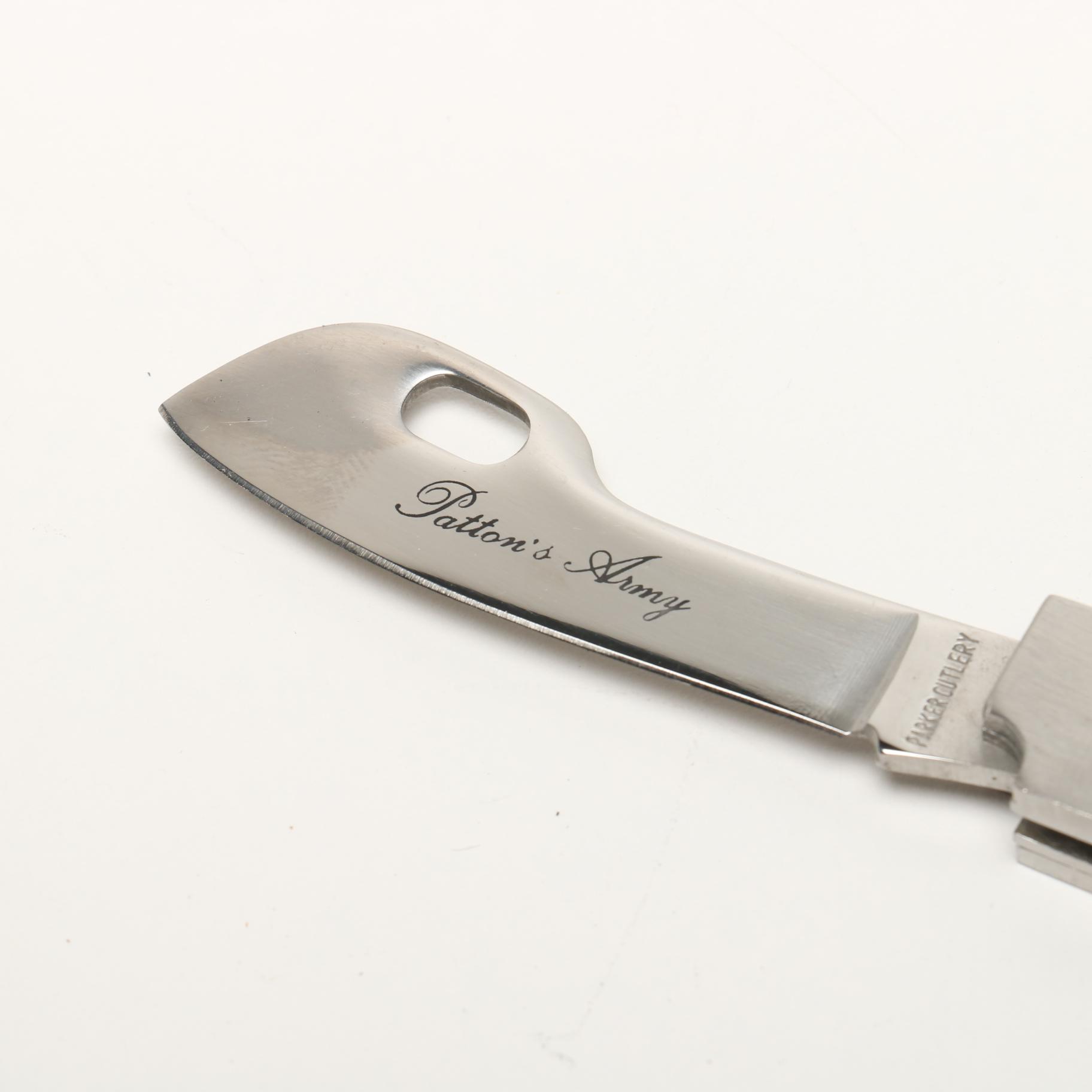 Parker Cutlery "Three Centuries of Guns" Pocket Knife Guns Display