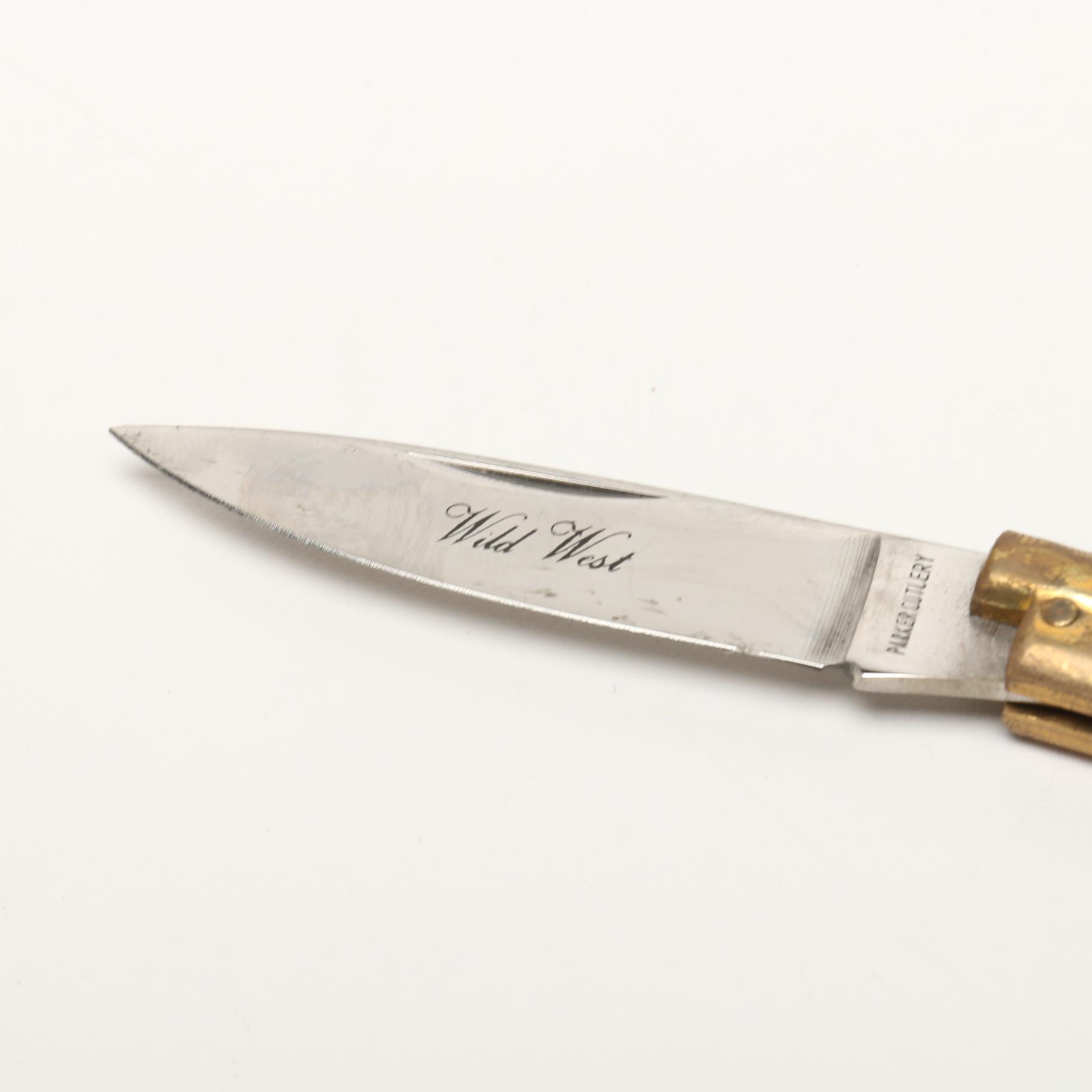 Parker Cutlery "Three Centuries of Guns" Pocket Knife Guns Display