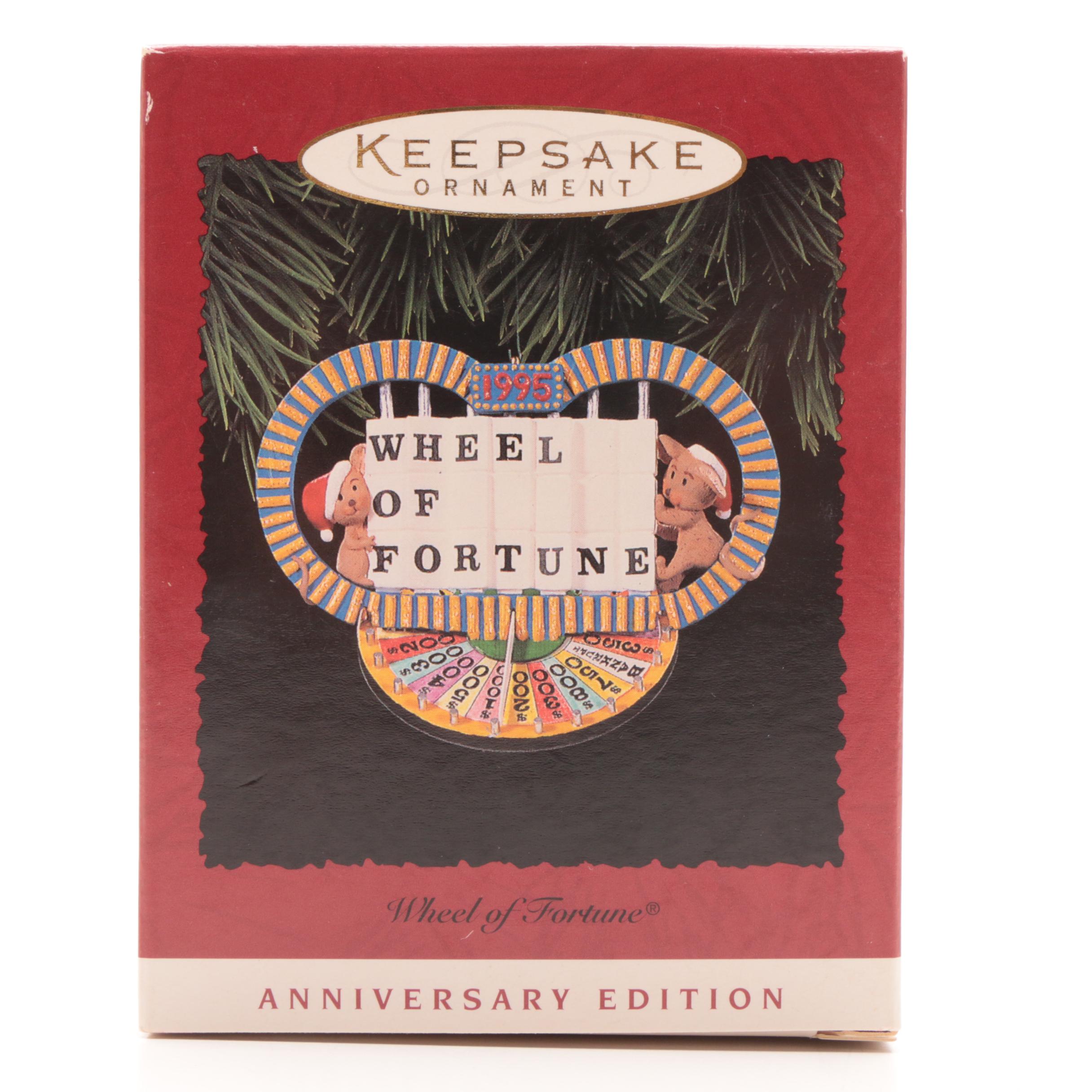 Hallmark Display Shelves with Ornaments