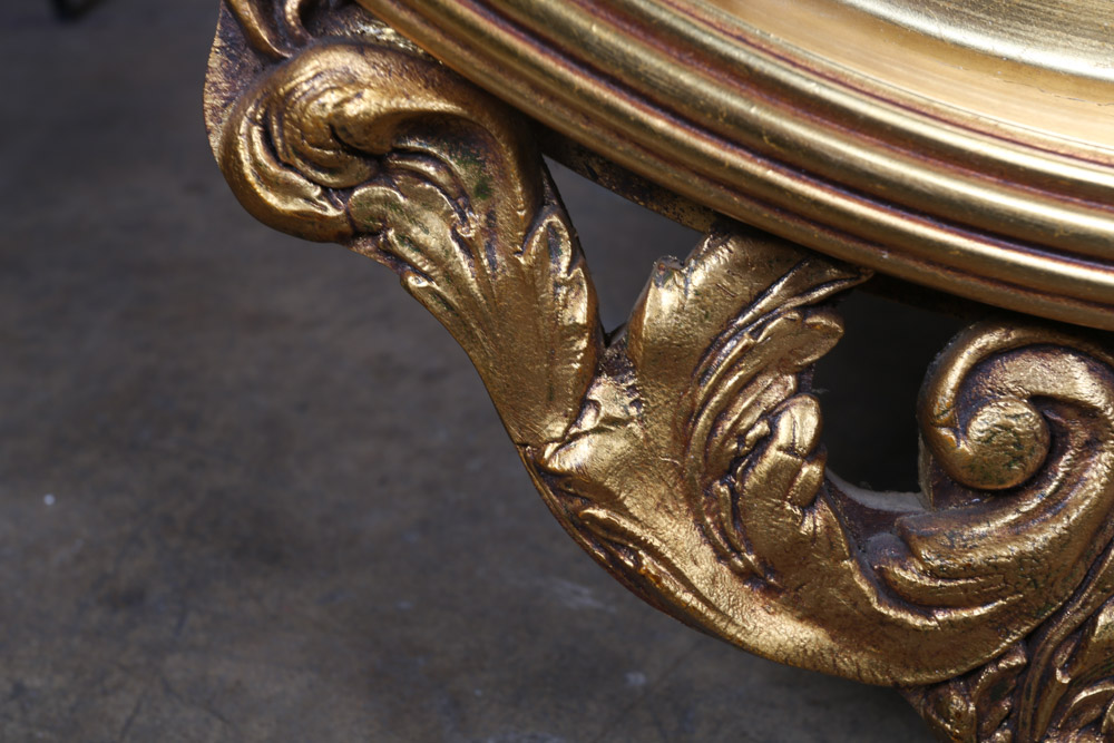 Federal Style Convex Mirror by Stroupe, 20th Century