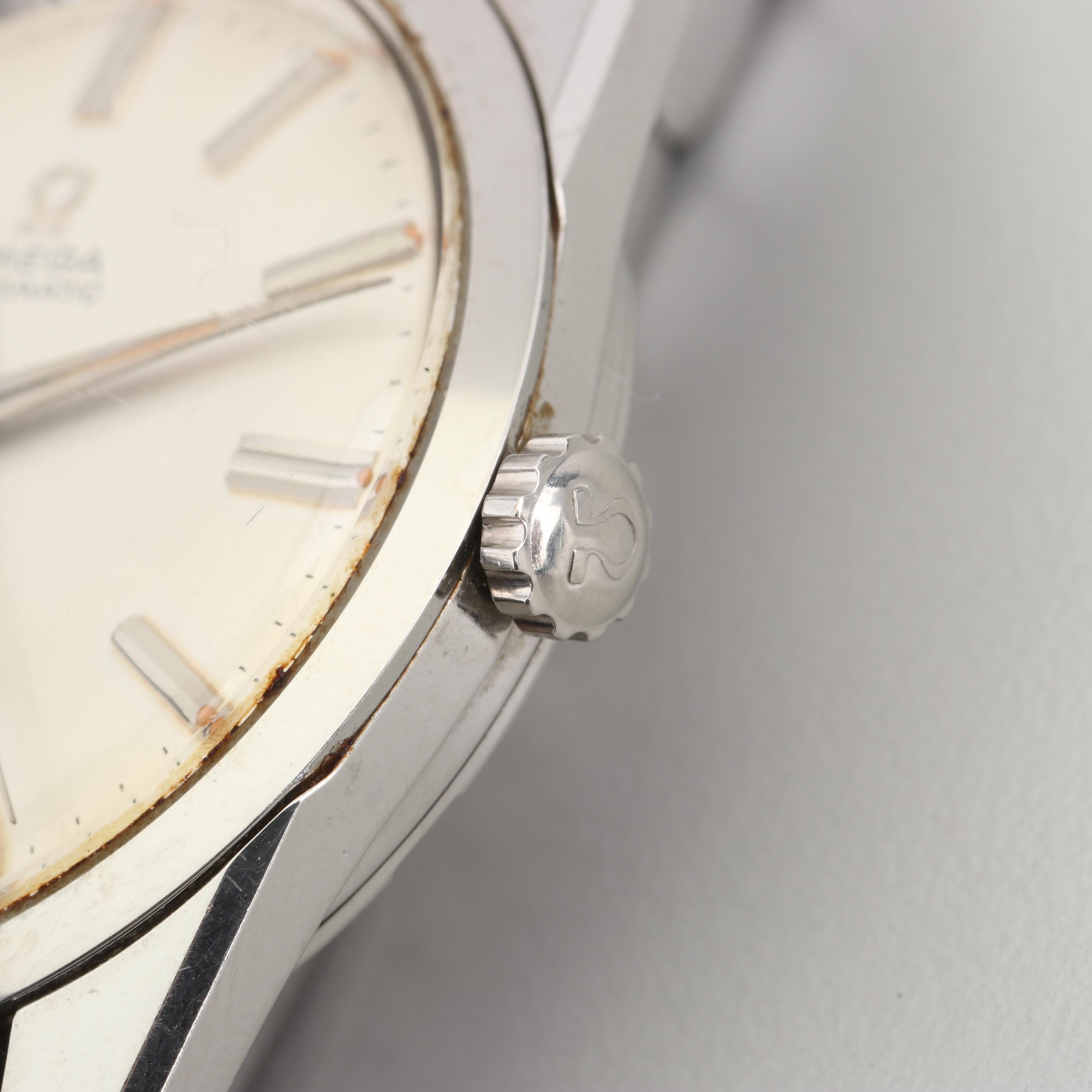 Vintage Omega Automatic Seamaster Stainless Steel Watch