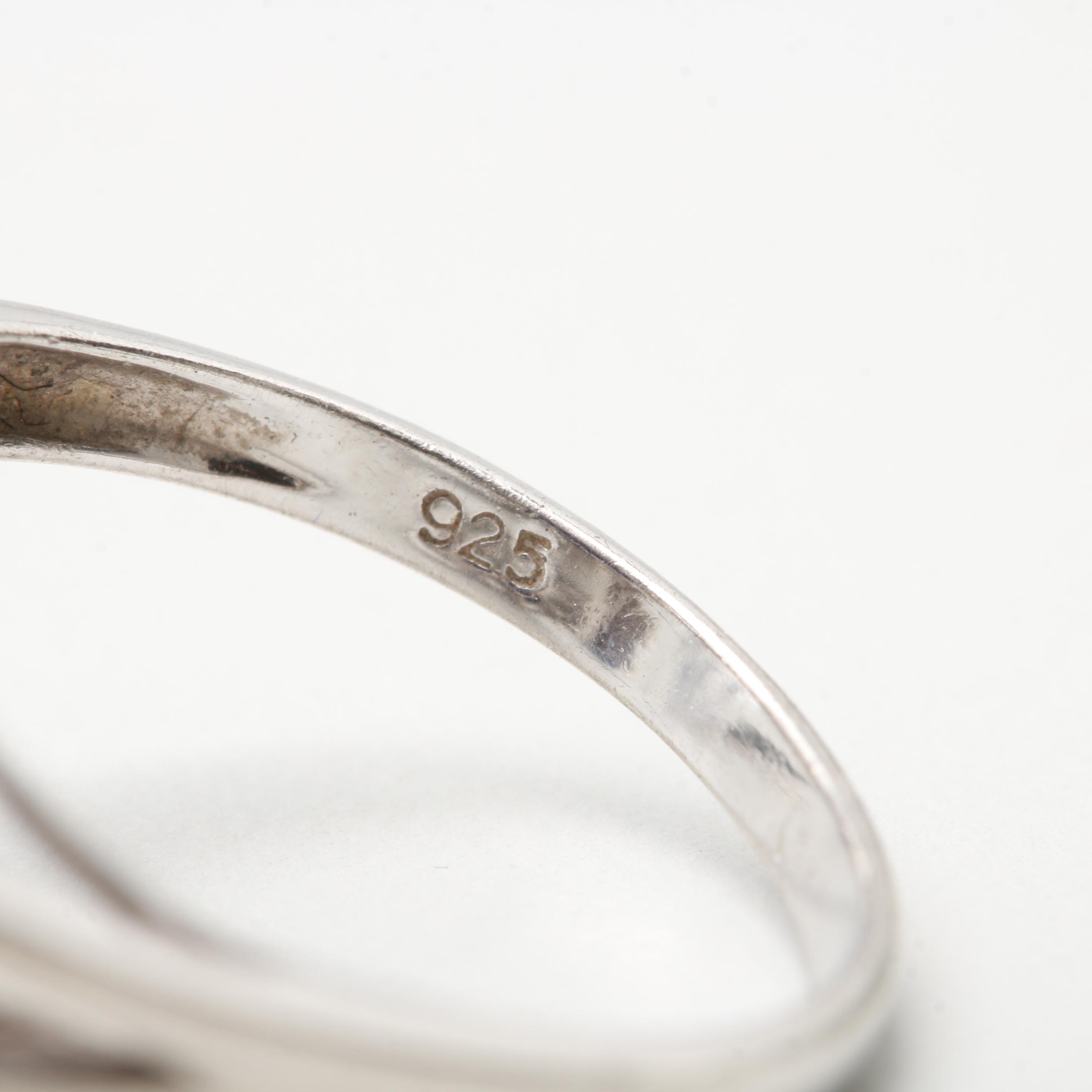 Assortment of Sterling Jewelry Featuring Imitation and Dyed Lapis Lazuli