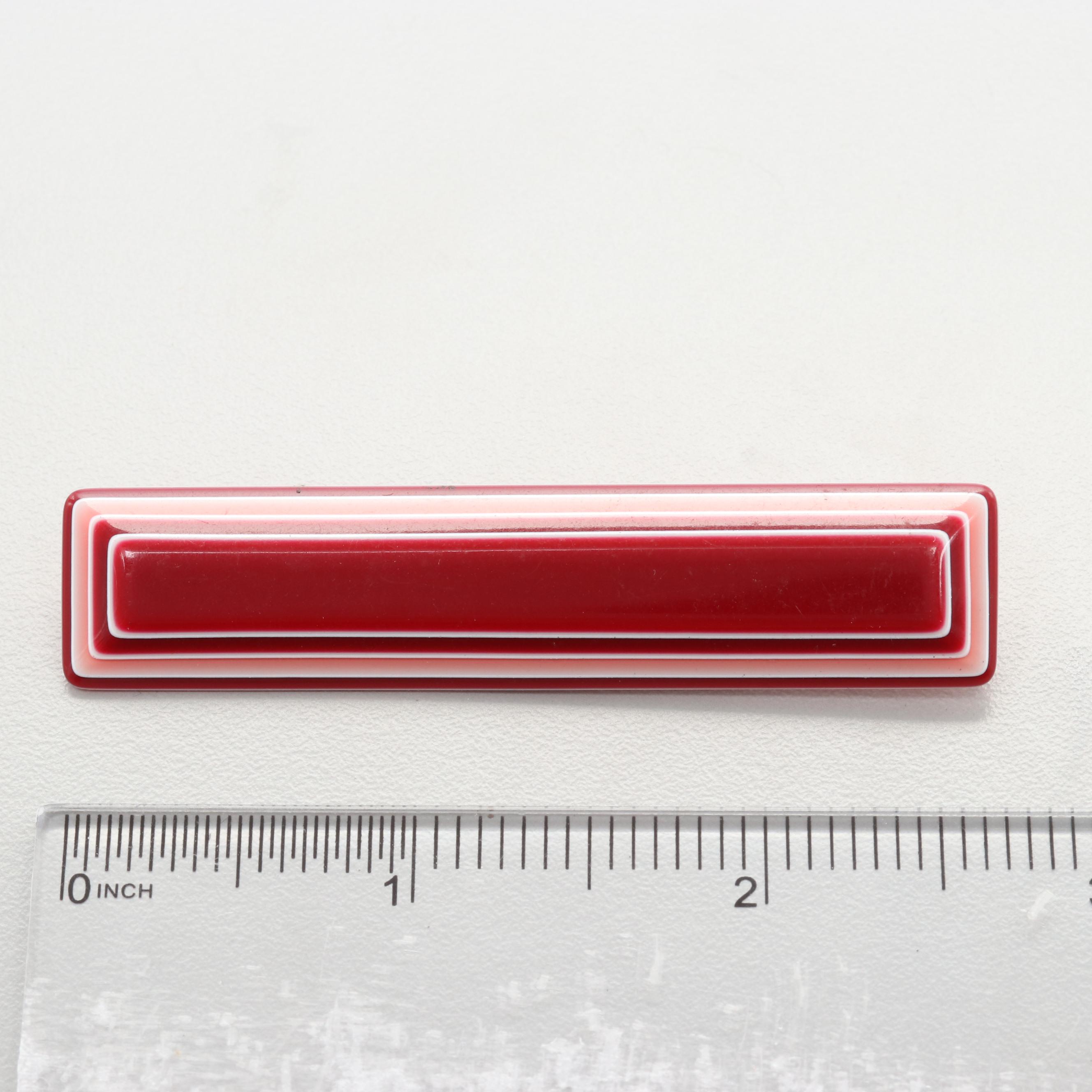 Vintage Celluloid Costume Brooches Including Lea Stein