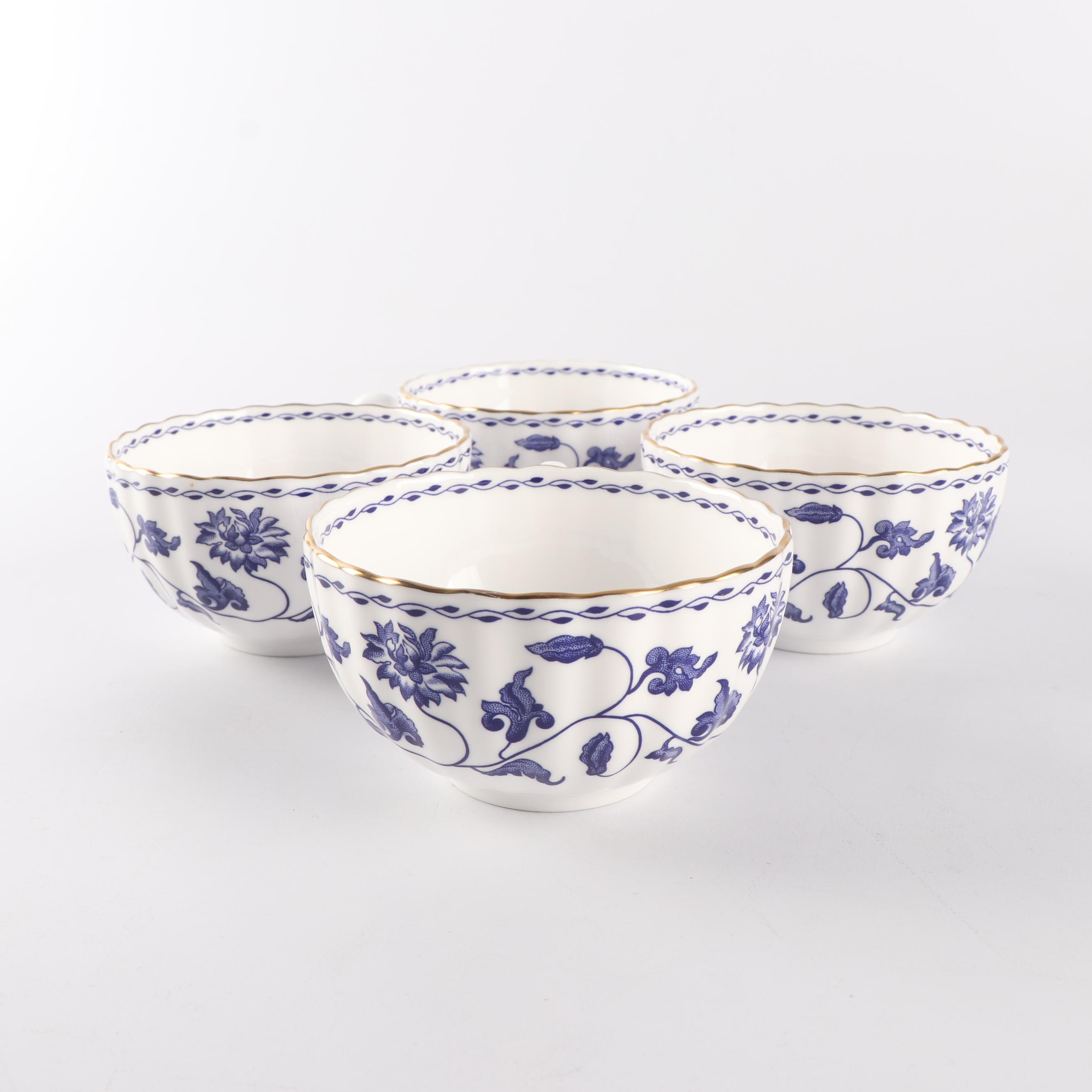 Spode Porcelain "Colonel-Blue" Part Tea Service