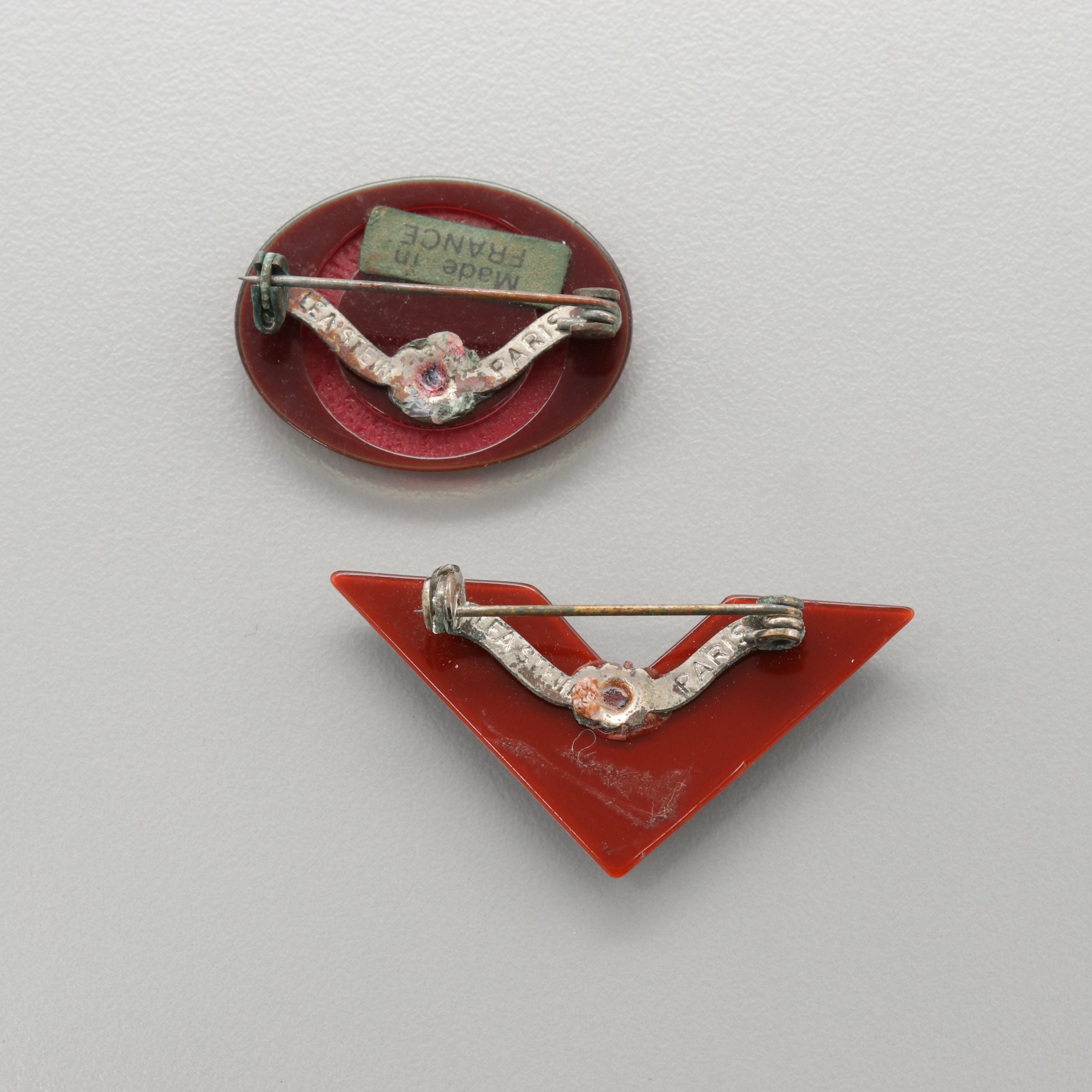 Lea Stein Celluloid Brooches