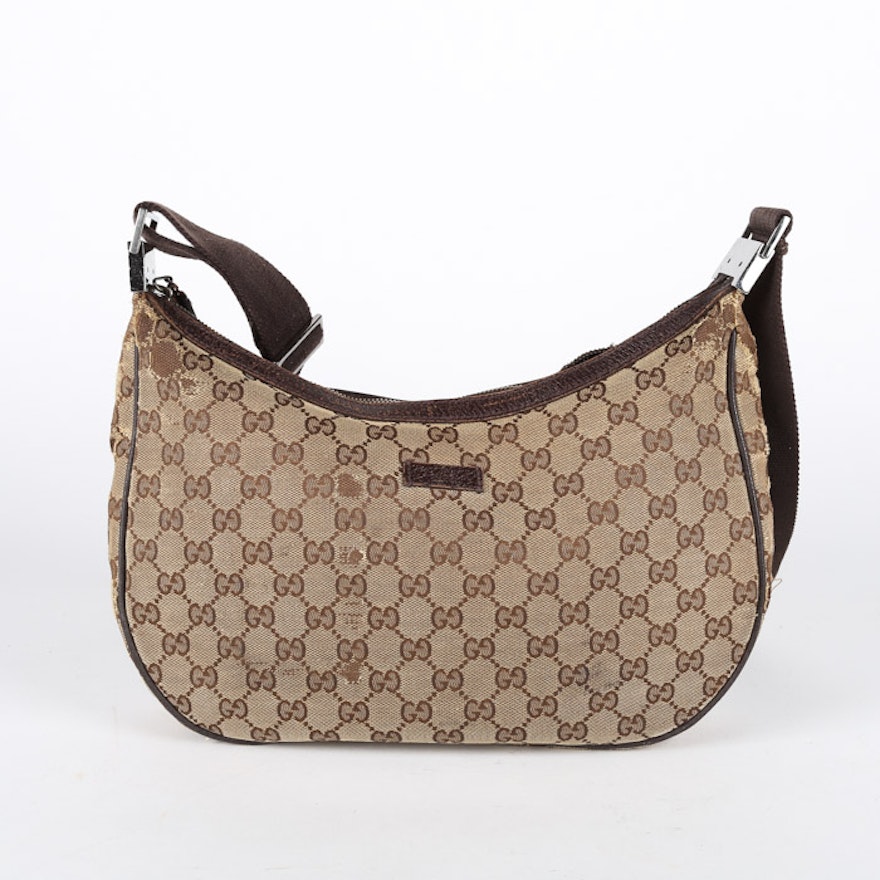 Gucci Monogram Hobo