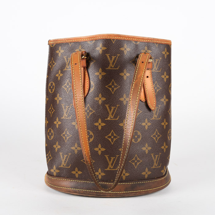 2003 Louis Vuitton Monogram Canvas Small Bucket PM Handbag