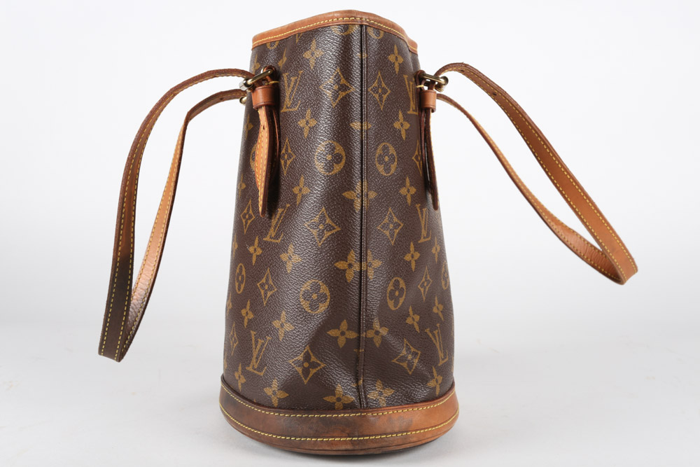 2003 Louis Vuitton Monogram Canvas Small Bucket PM Handbag