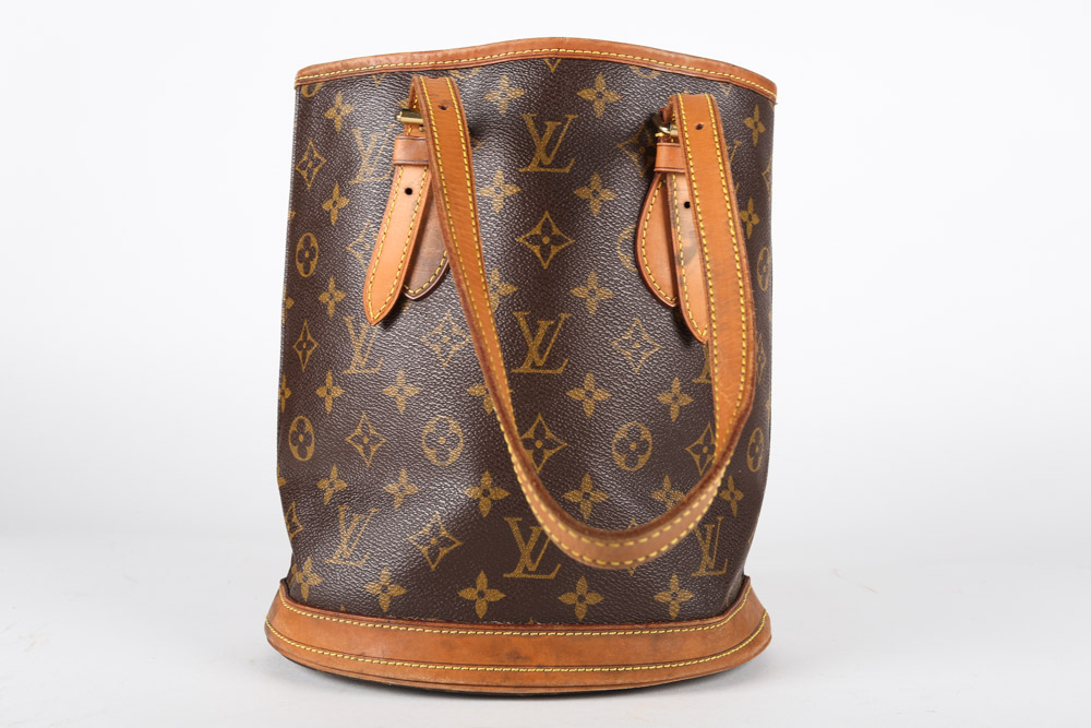 2003 Louis Vuitton Monogram Canvas Small Bucket PM Handbag