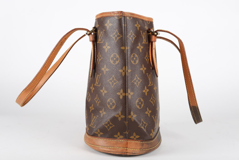 2003 Louis Vuitton Monogram Canvas Small Bucket PM Handbag