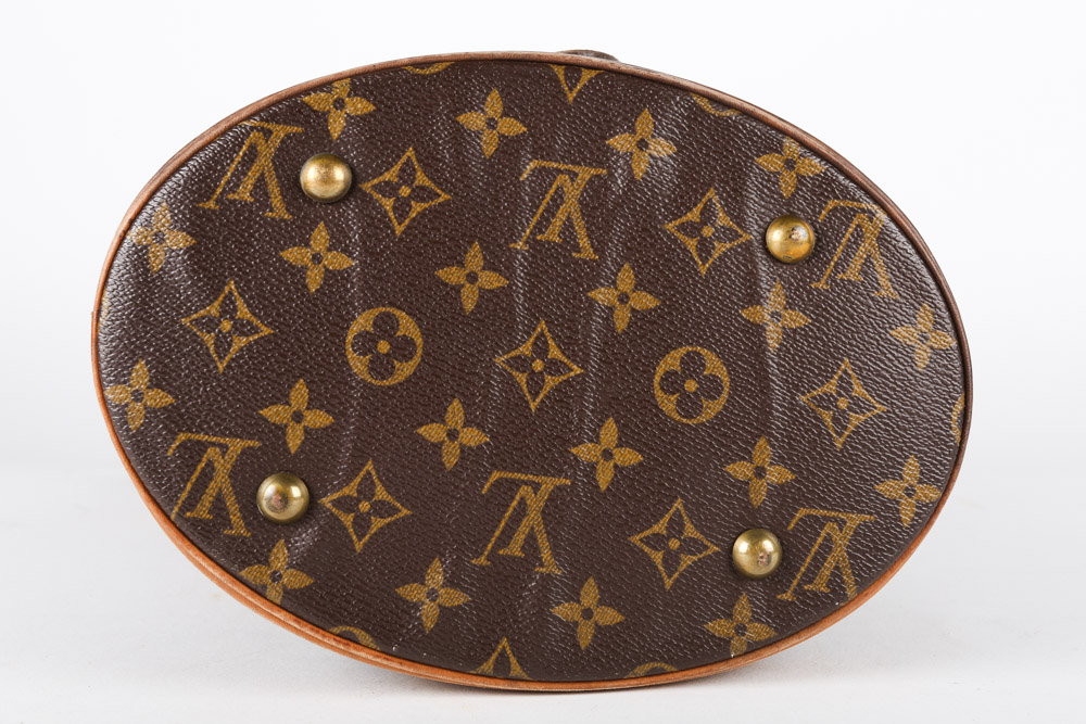 2003 Louis Vuitton Monogram Canvas Small Bucket PM Handbag