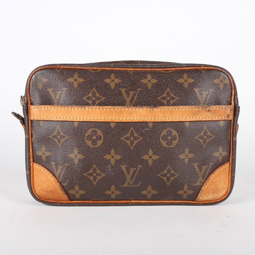 1992 Louis Vuitton of Paris Trocadero Monogram Canvas Crossbody Bag