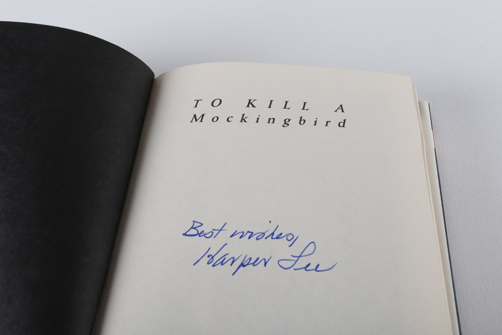 Signed Thirty-Fifth Anniversary Edition "To Kill A Mockingbird" by Harper Lee