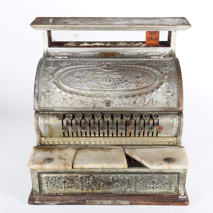 1910 National Model 332 Cash Register