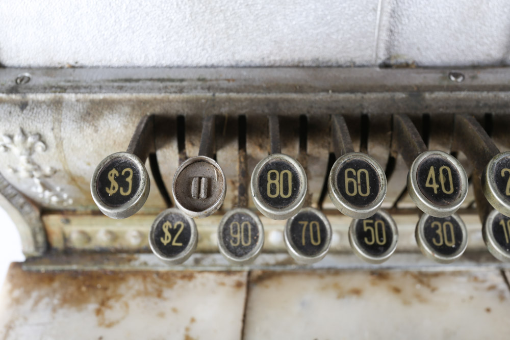 1910 National Model 332 Cash Register