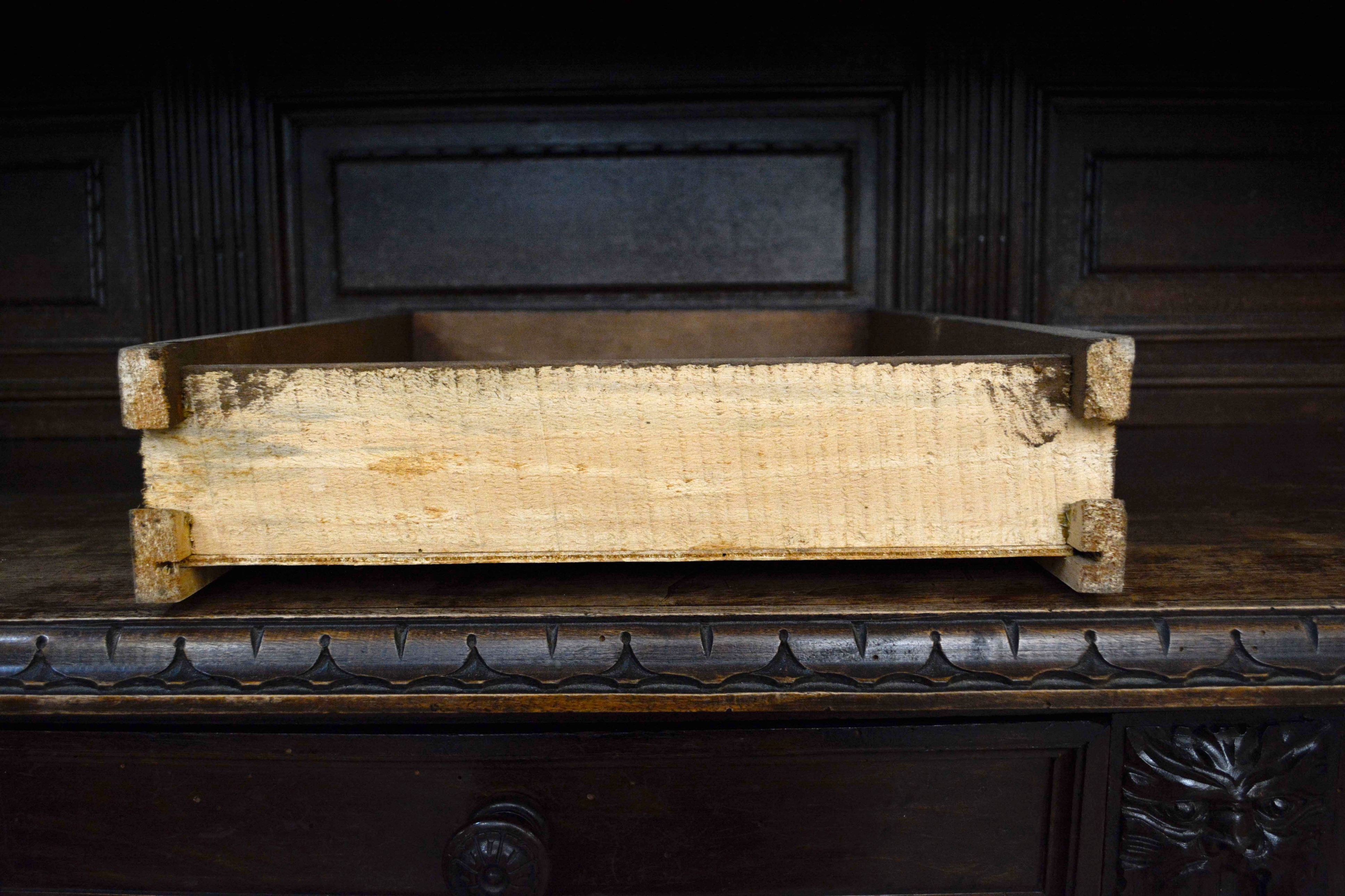 Renaissance Revival Style Carved Walnut Sideboard, Mid 19th Century