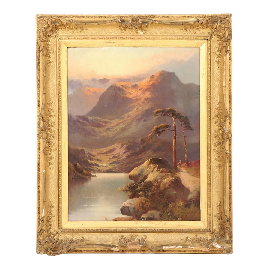 Alfred de Breanski Oil Painting