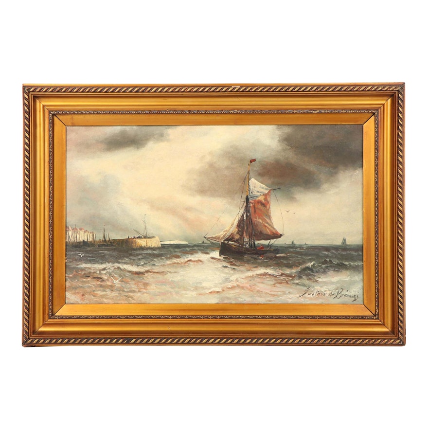 Gustave de Breanski Oil Painting