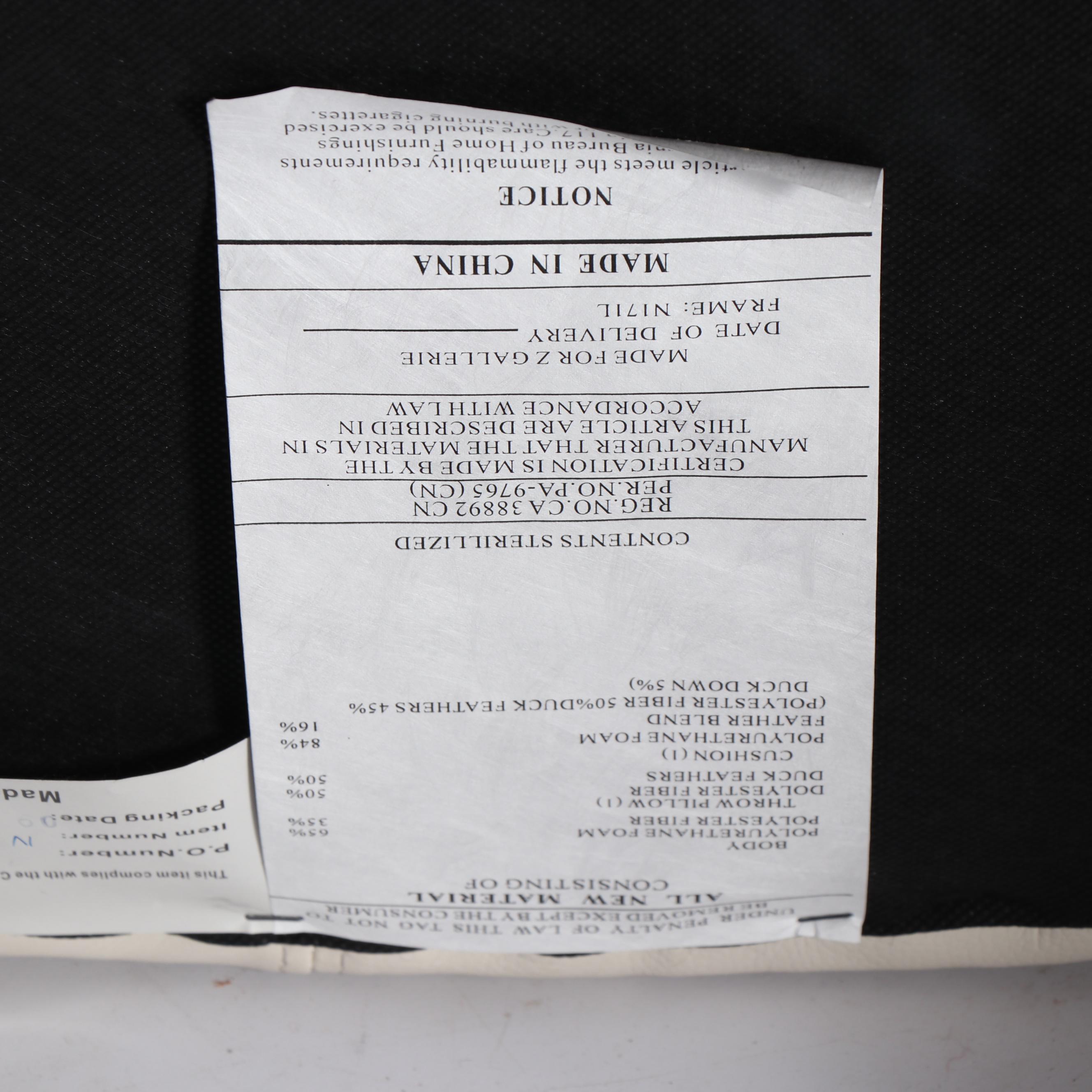 "Davis" Leather Wingback Armchairs by Z Gallerie, 21st Century